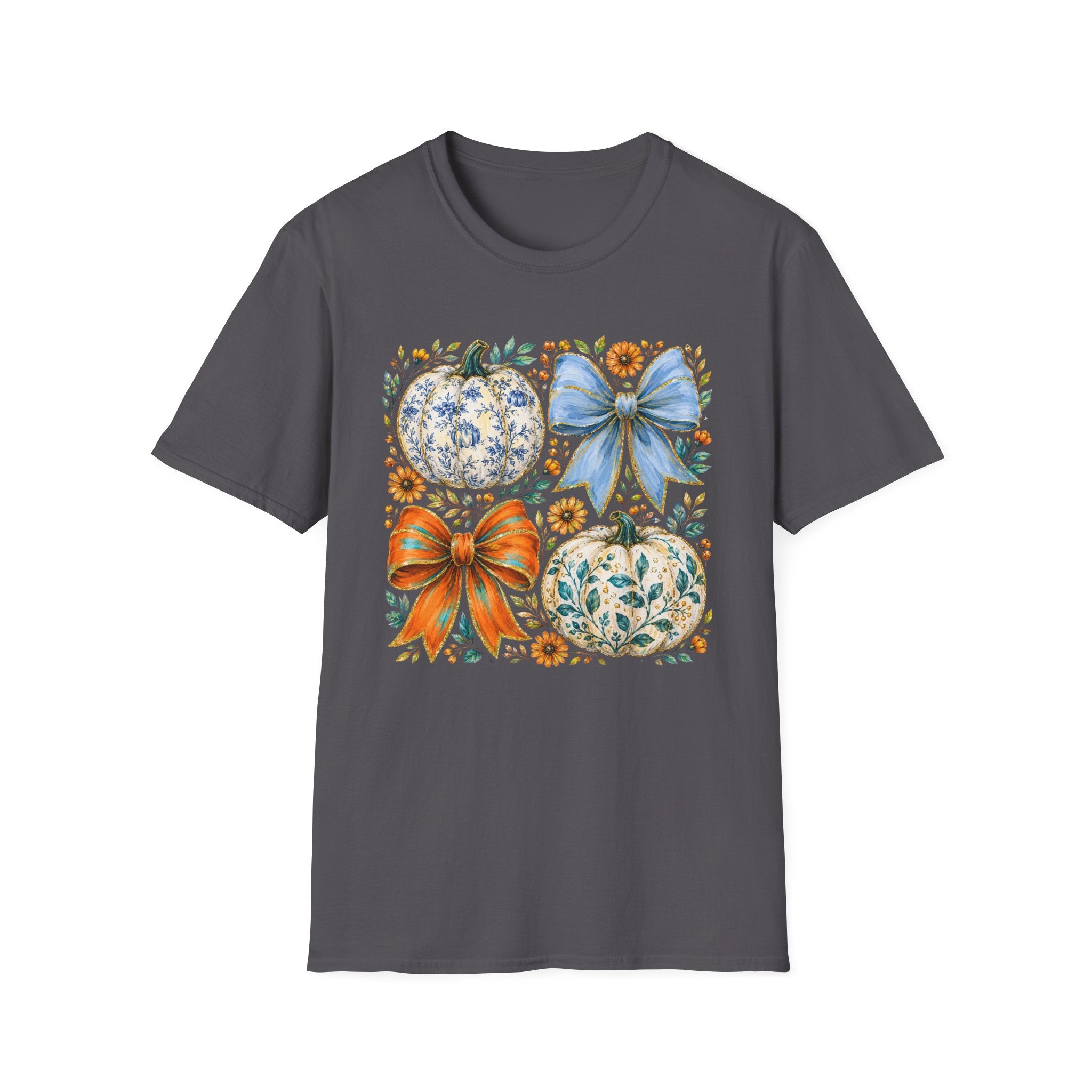 Pumpkin Bows Tee - Gildan