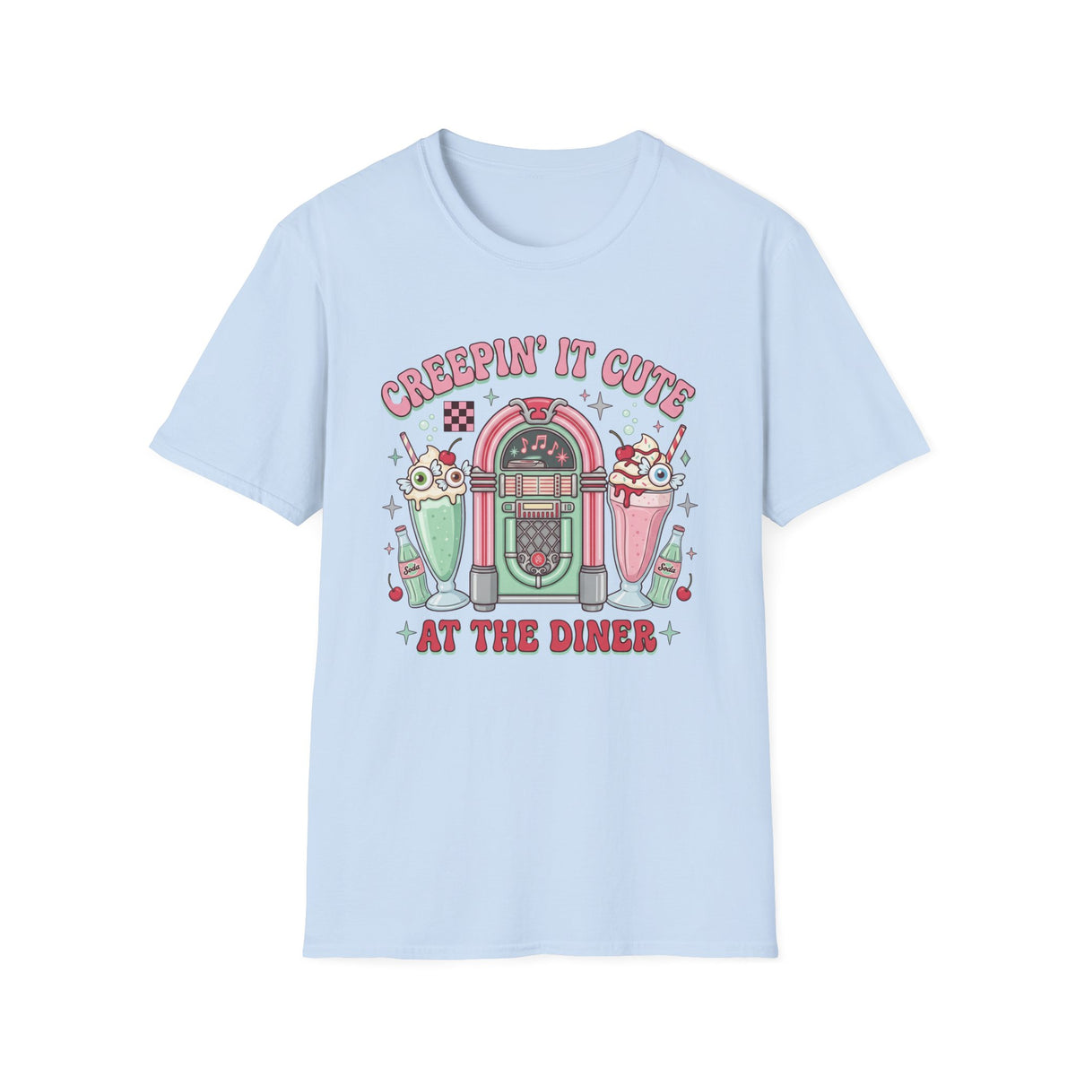 Creepin' It Cute Tee - Gildan
