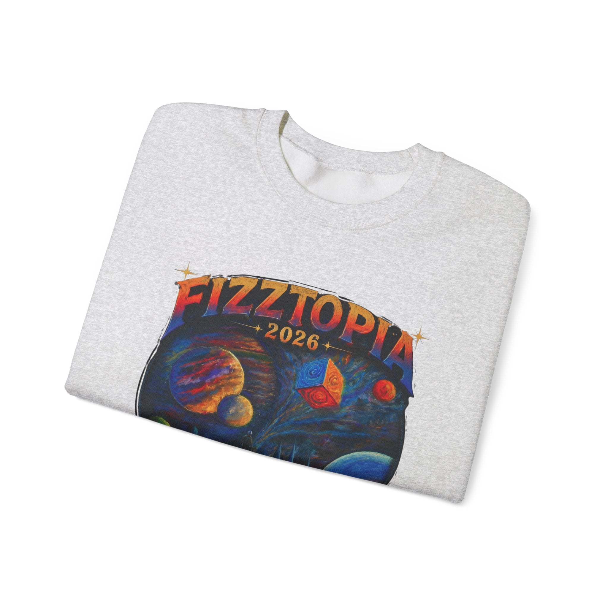 Daddy Ring Bomb's Fizztopia Galaxy Sweatshirt - Gildan