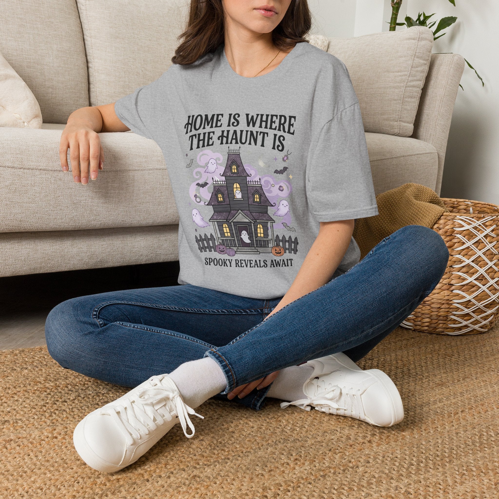Home Is Where The Haunt Is Tee - Gildan