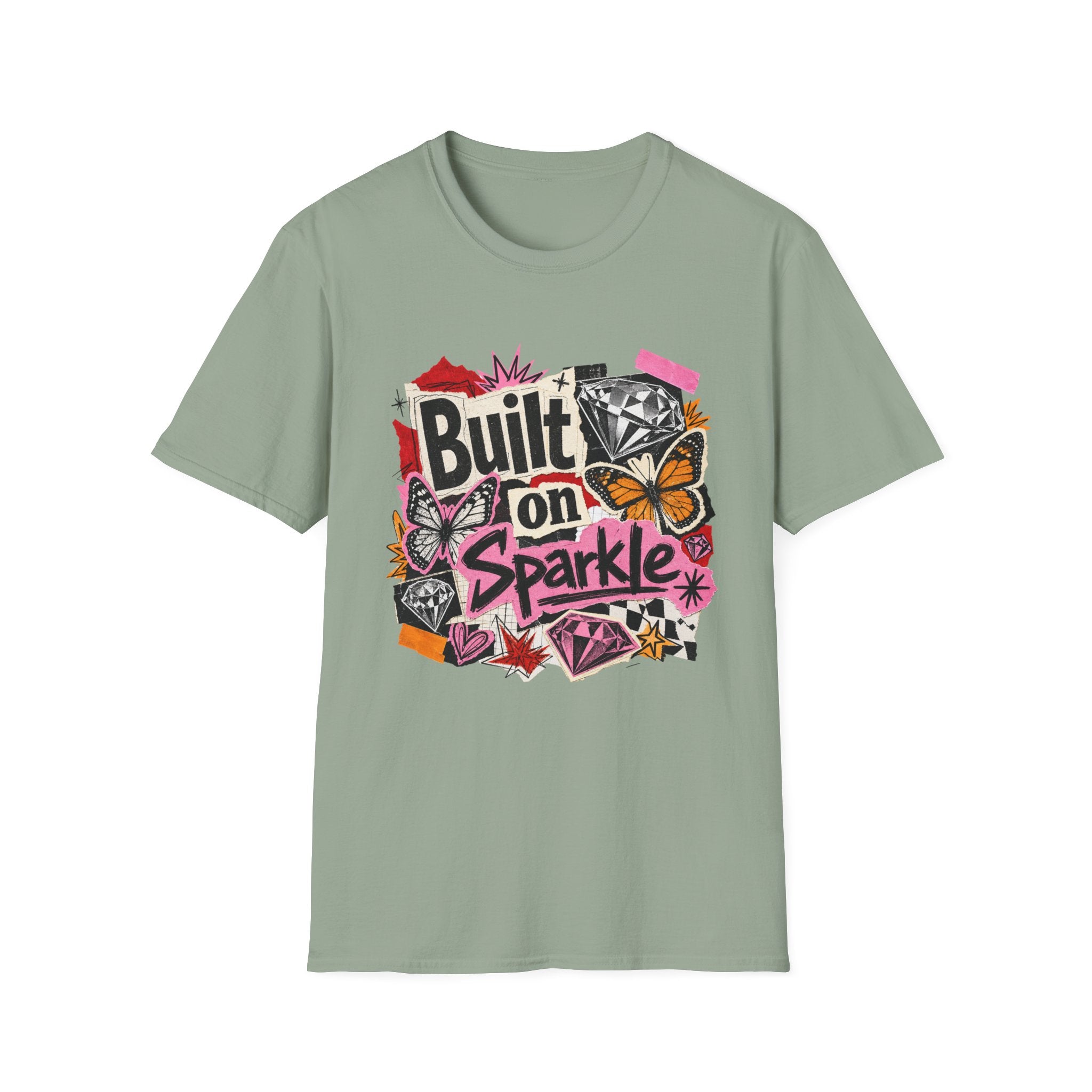 Built on Sparkle Tee - Gildan