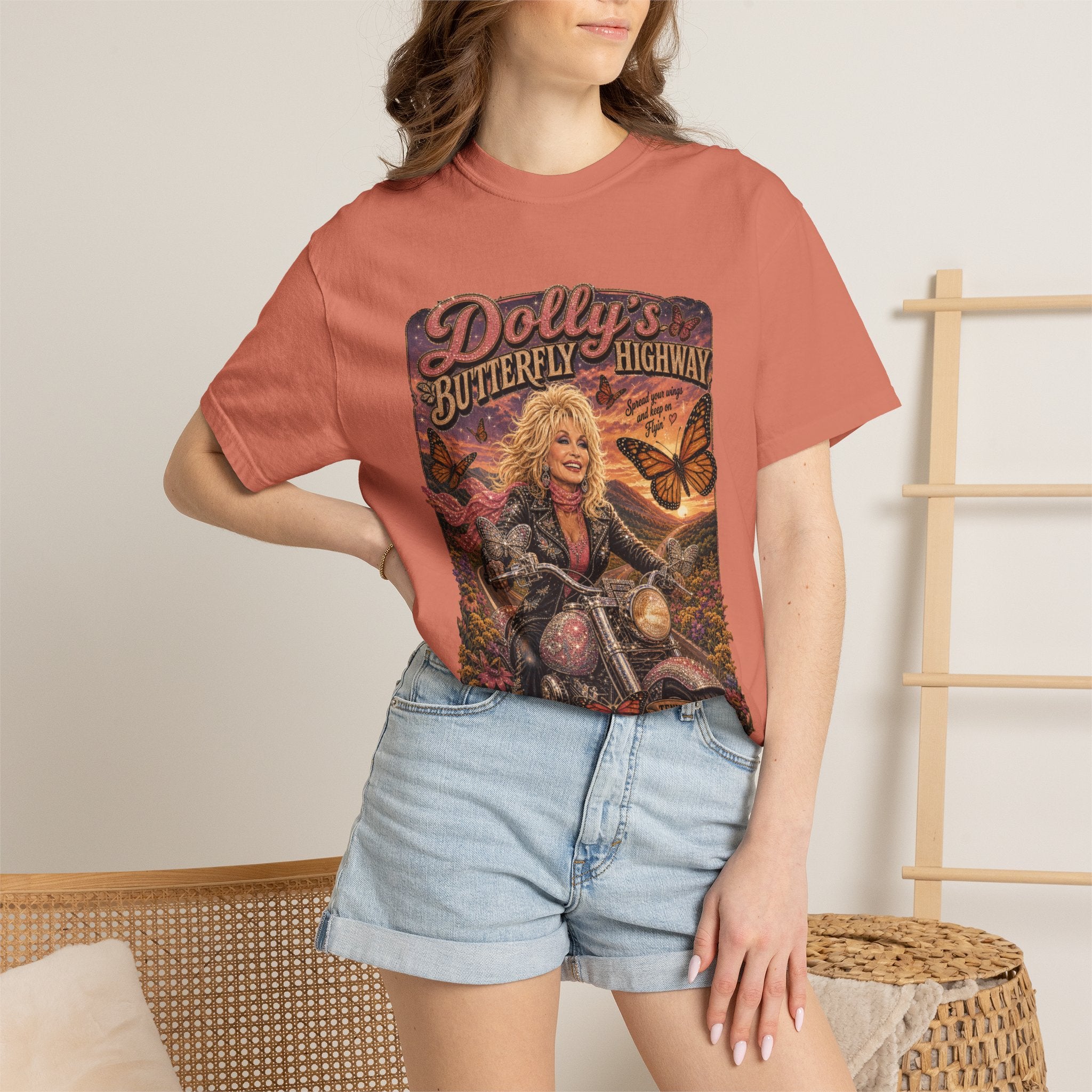 Dolly's Butterfly Highway Tee