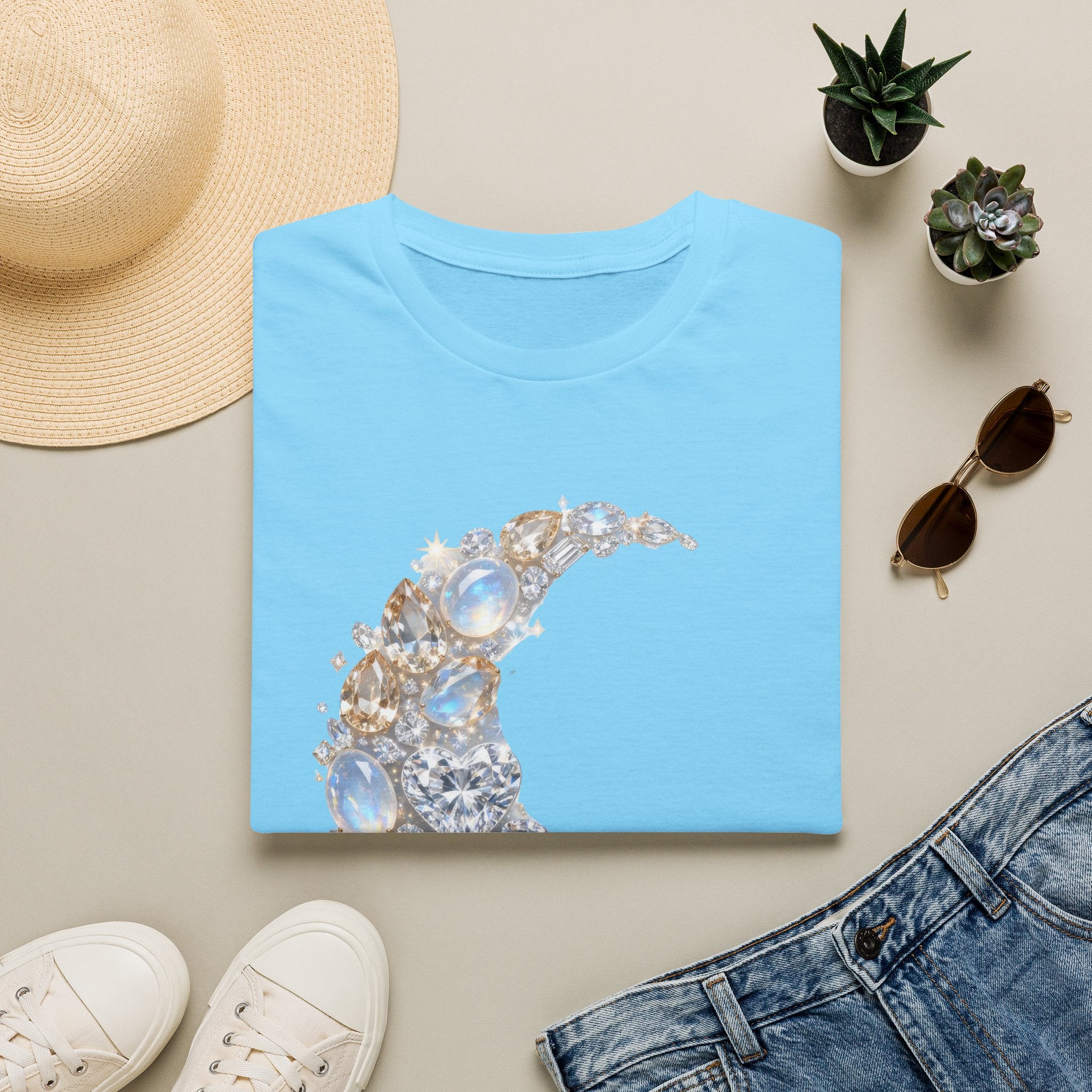 Crescent Moon Tee - Gildan