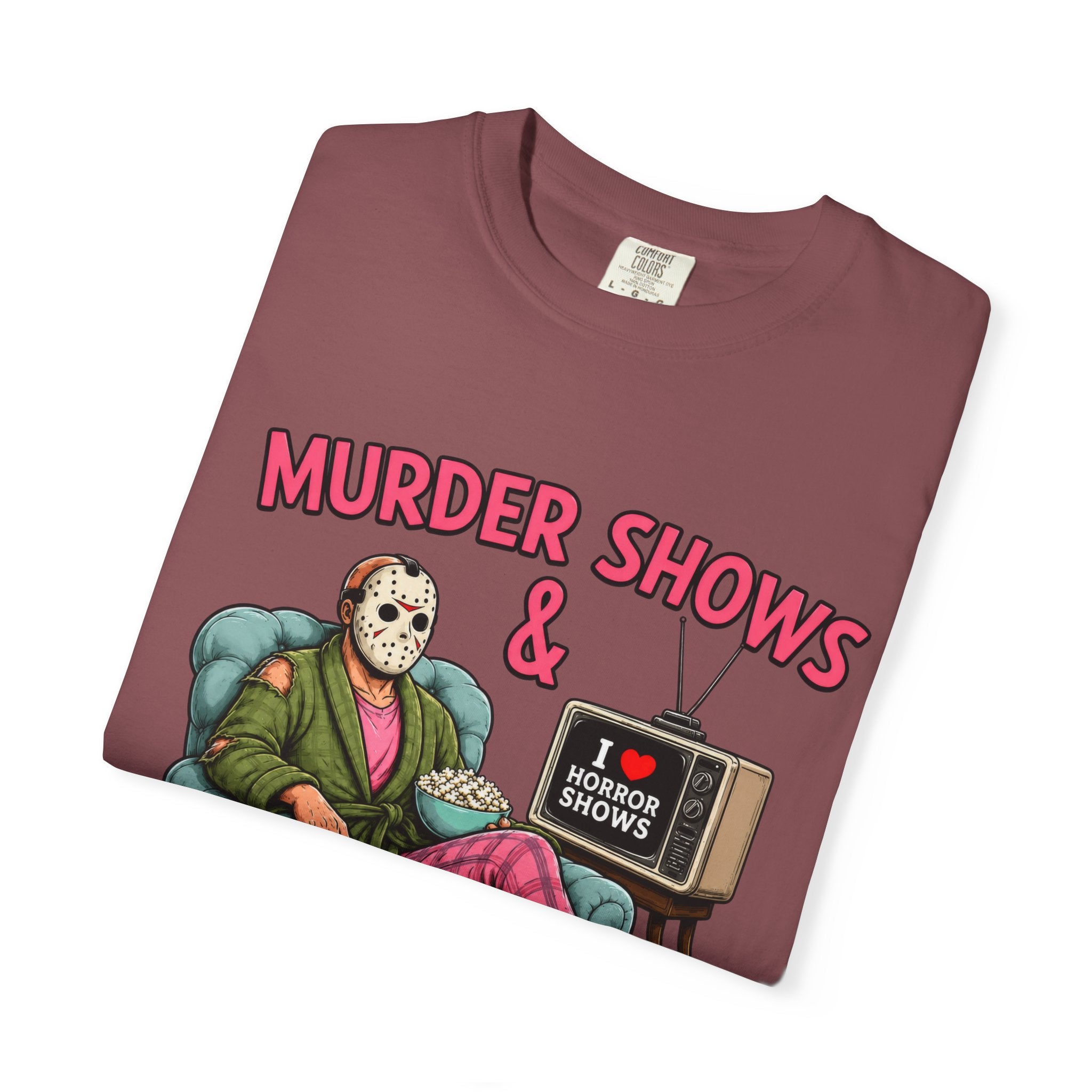Murder Shows and Comfy Clothes T-shirt - Comfort colors