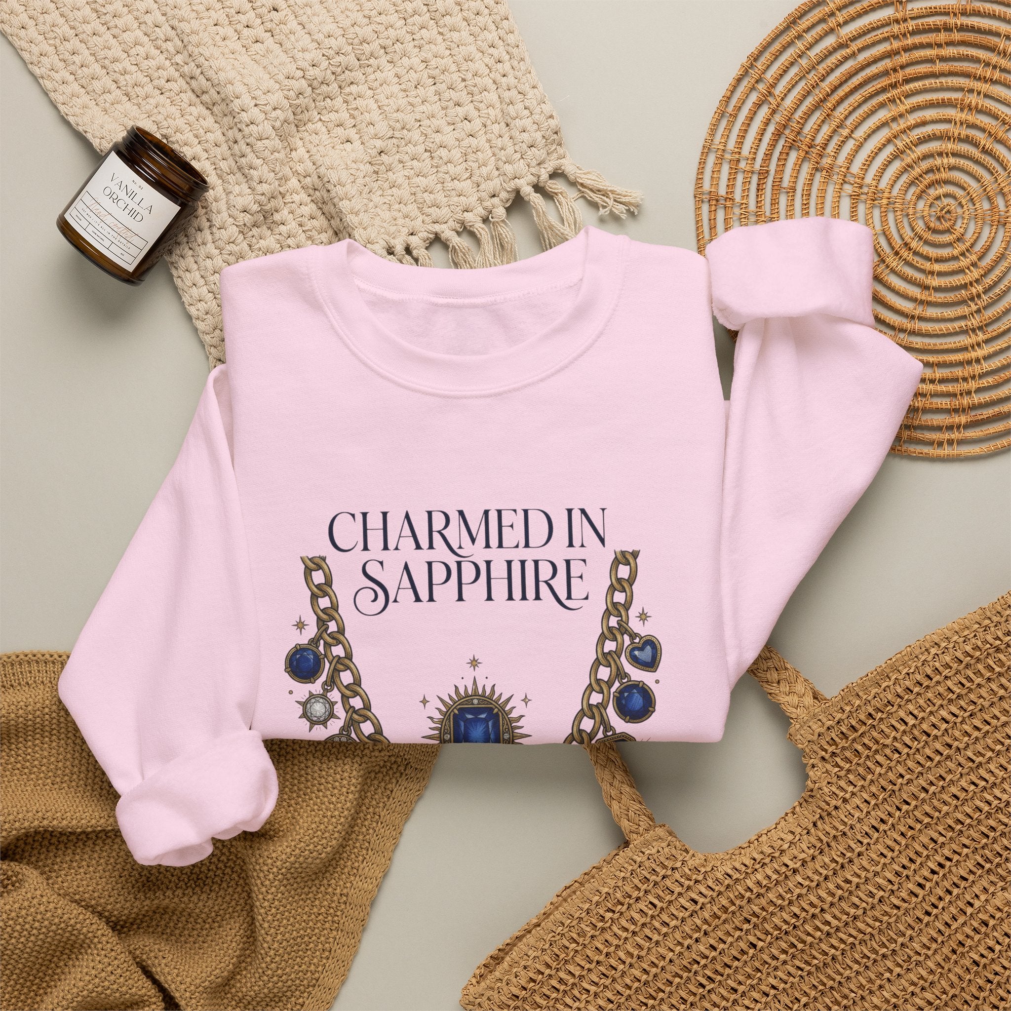 Charmed in Sapphire Sweatshirt - Gildan