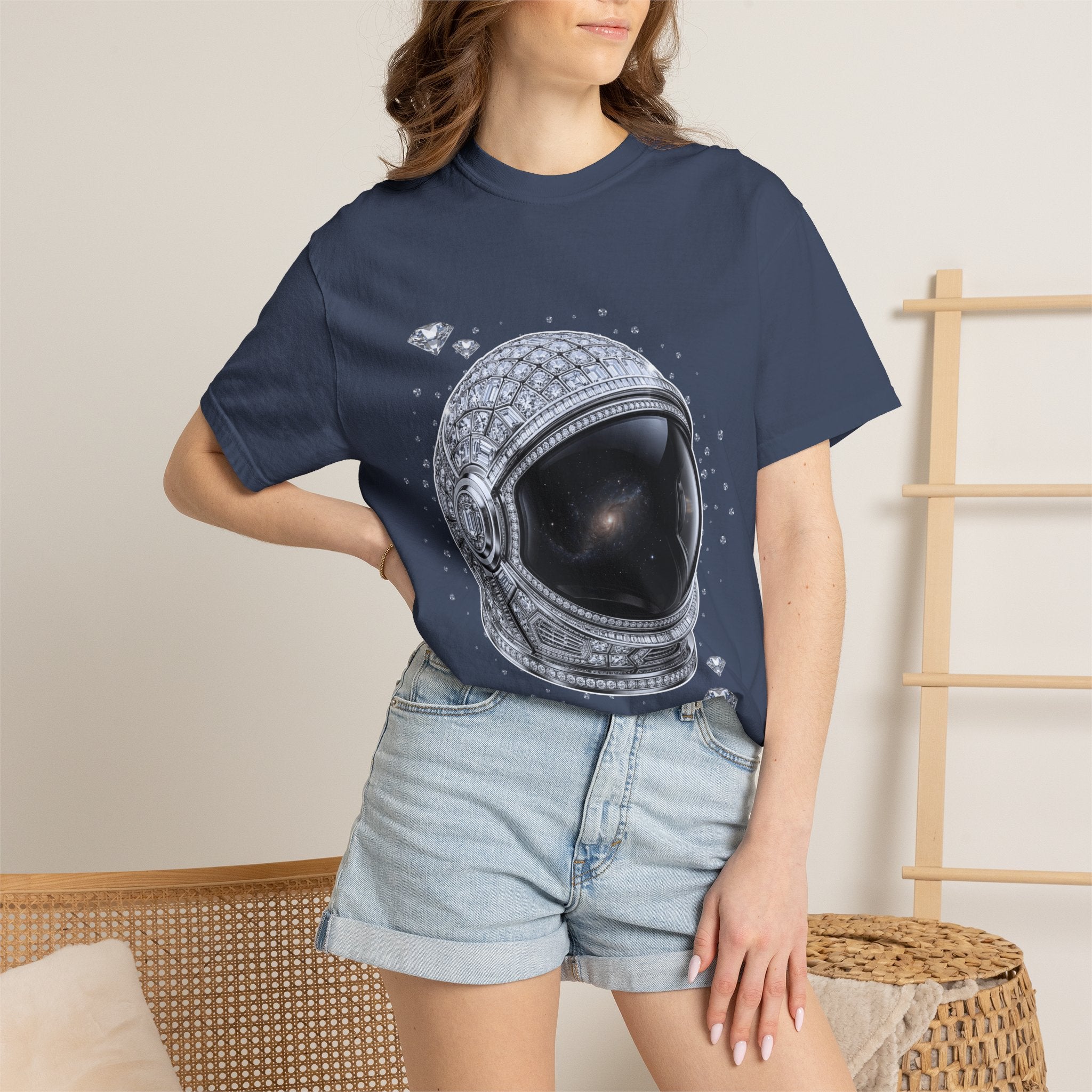 Sparkle Astronaut Tee - Comfort Colors