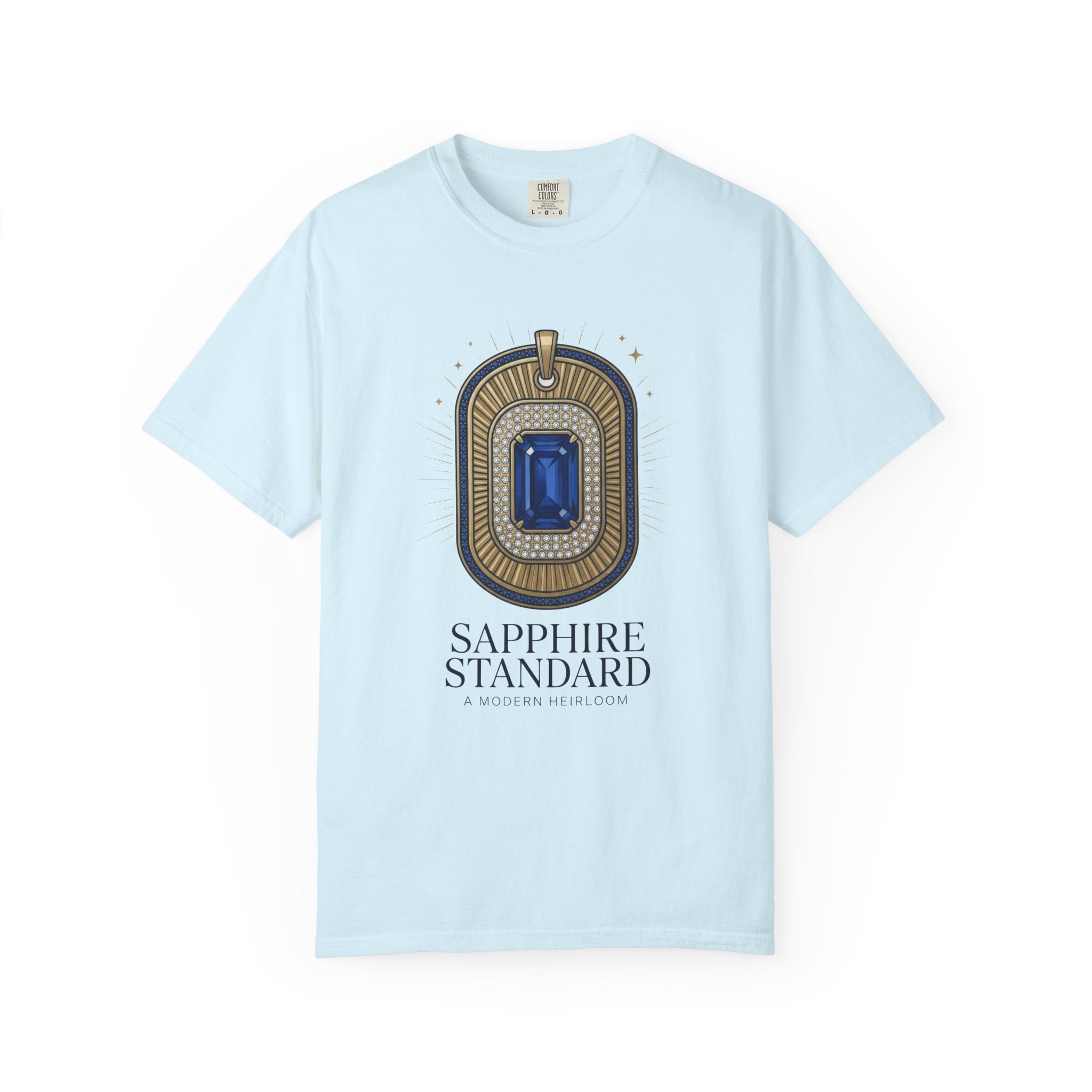 The Sapphire Standard Tee - Comfort Colors