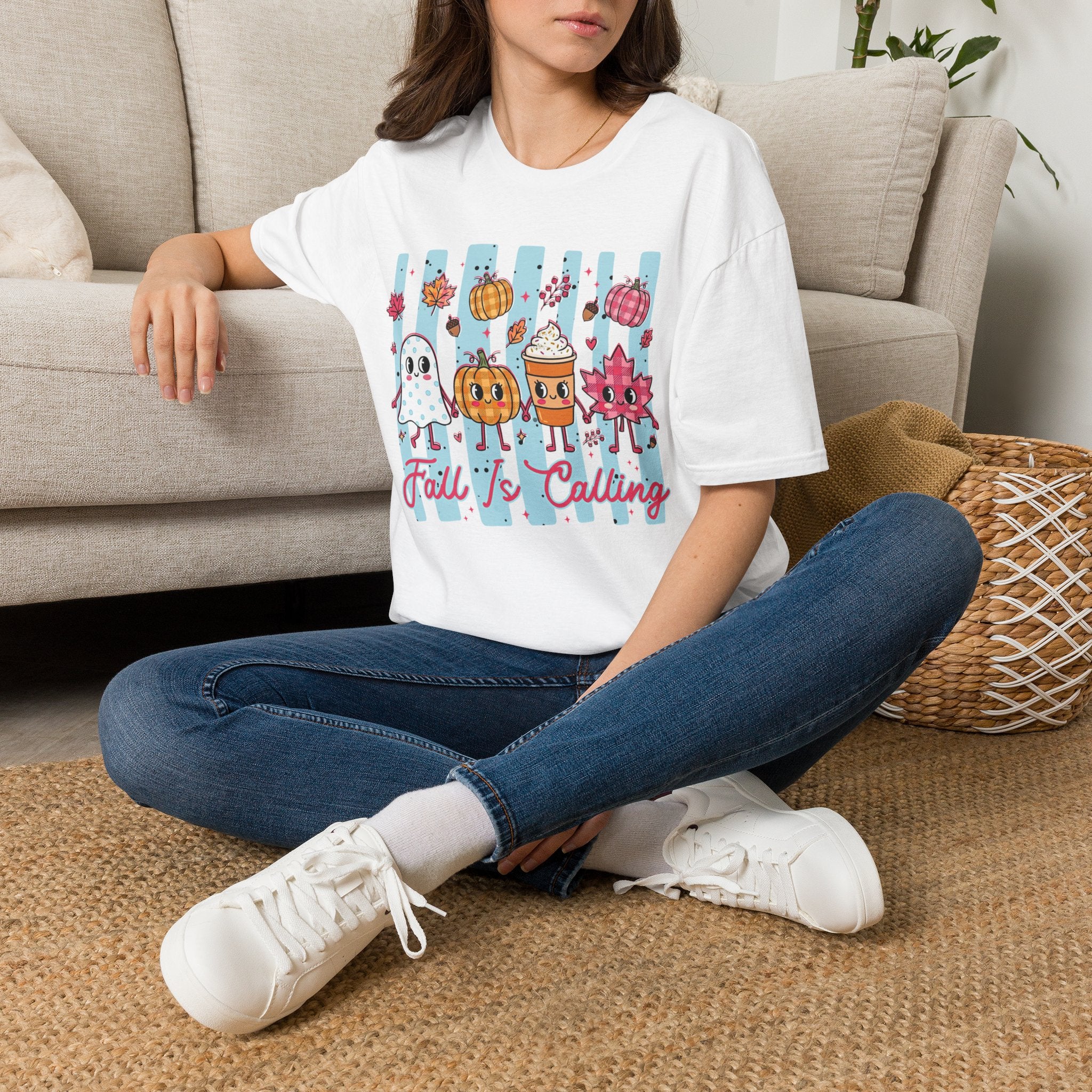 Fall Is Calling Tee - Gildan