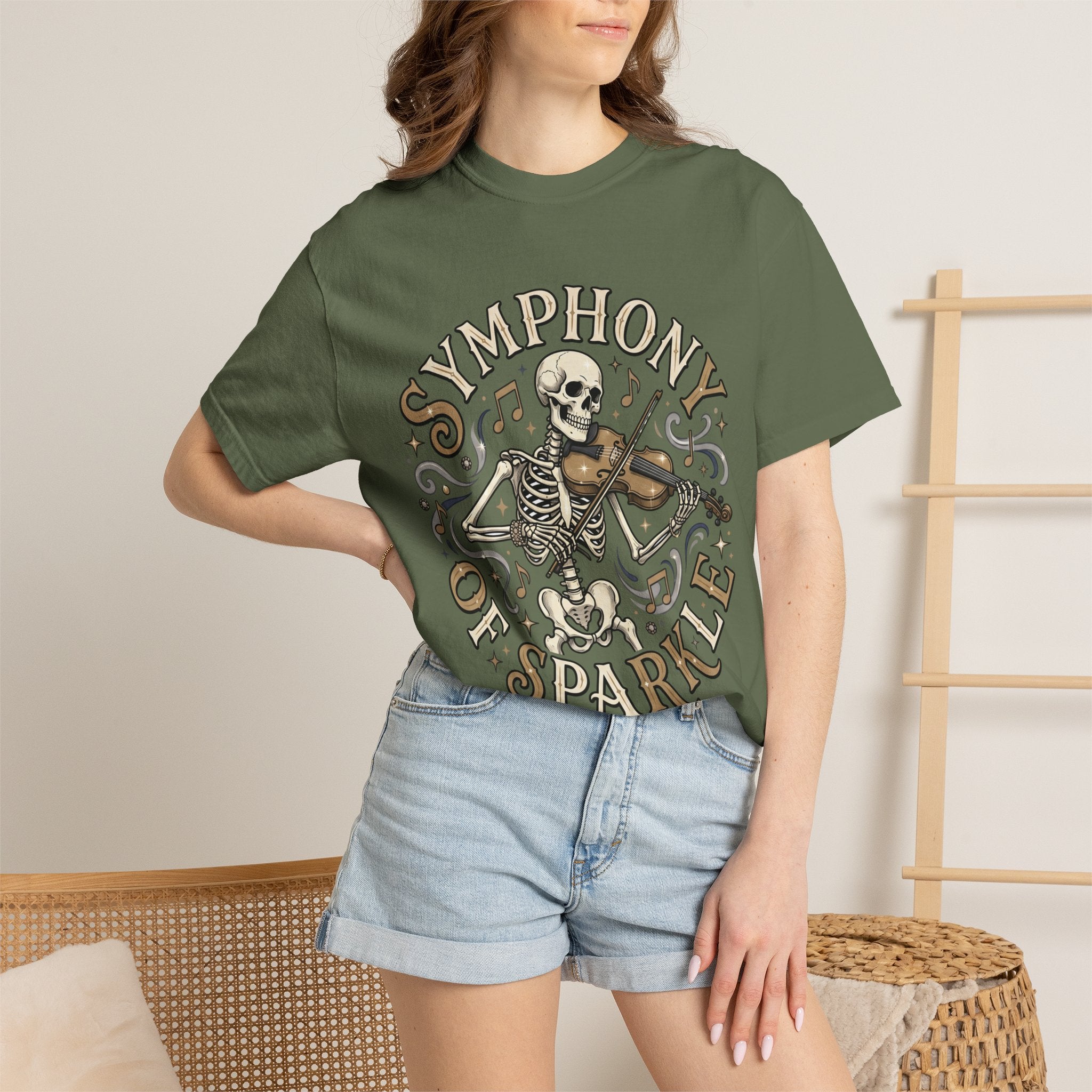 Symphony of Sparkle Tee (Round) - Comfort Colors