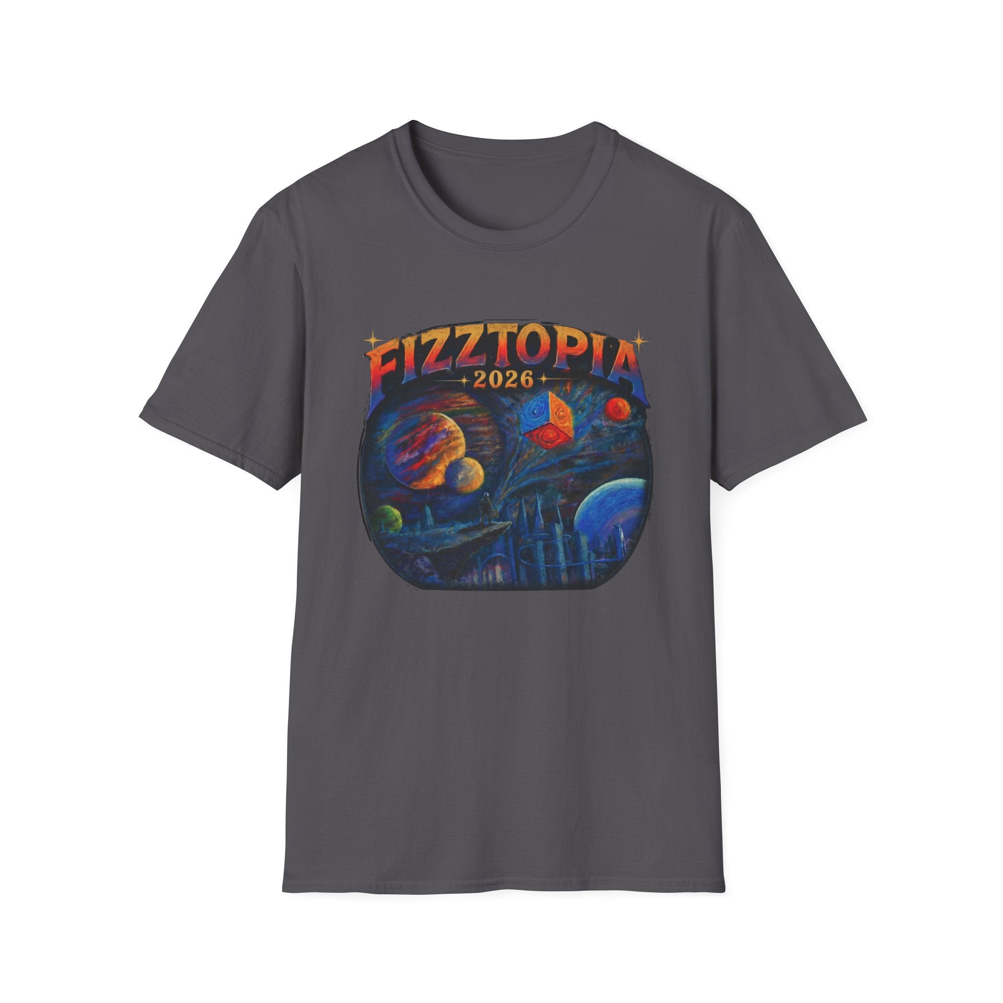 Daddy Ring Bomb's Fizztopia Galaxy Shirt - Gildan Tee