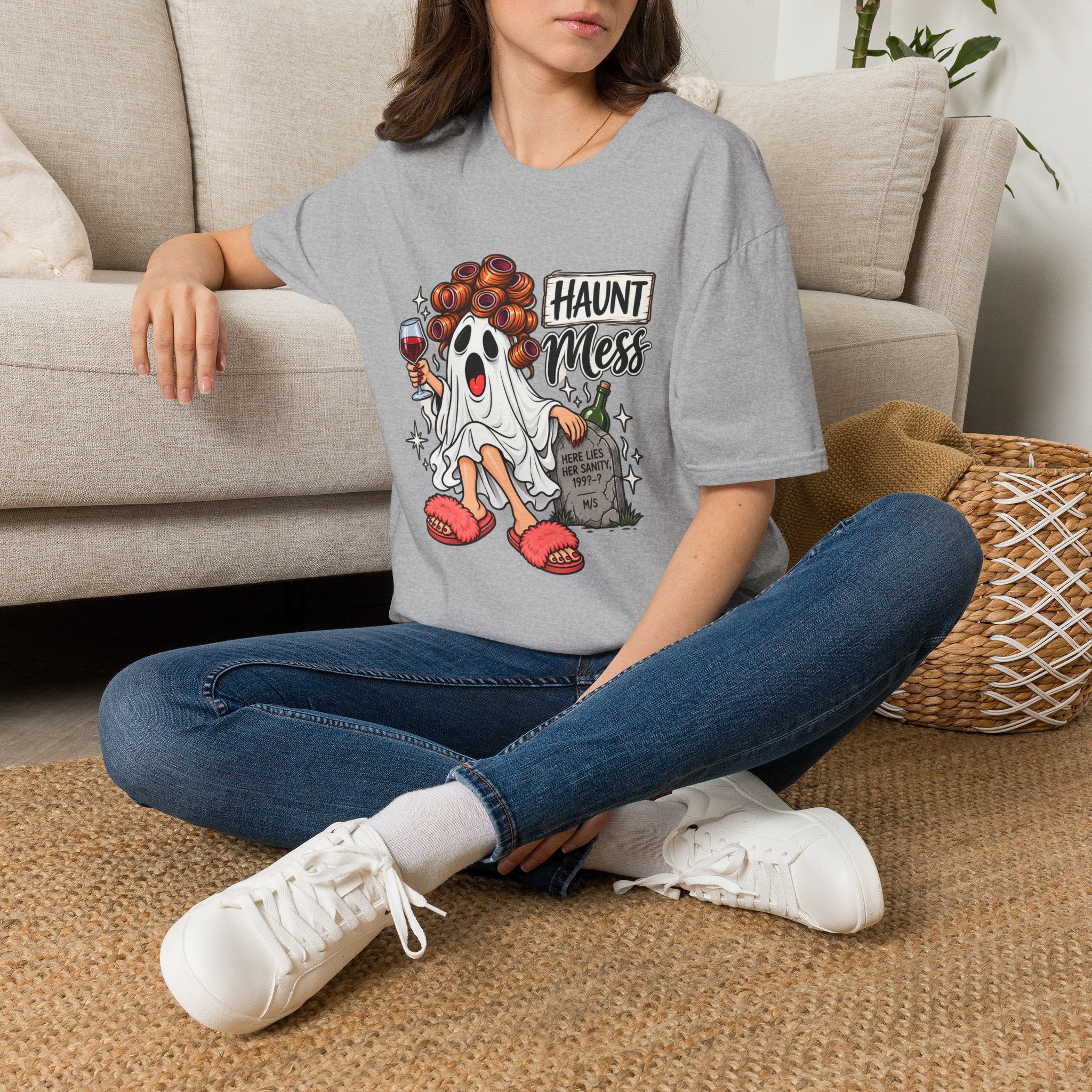 Haunt Mess Tee - Gildan