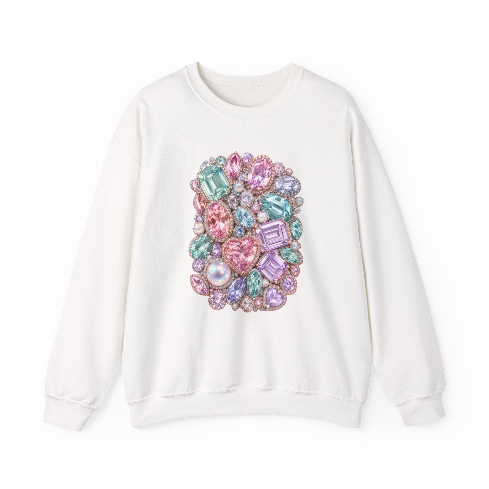 Halo Gemstone Sweatshirt - Gildan