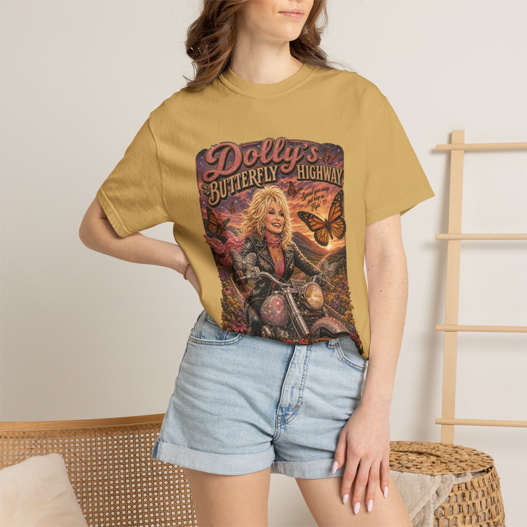 Dolly's Butterfly Highway Tee