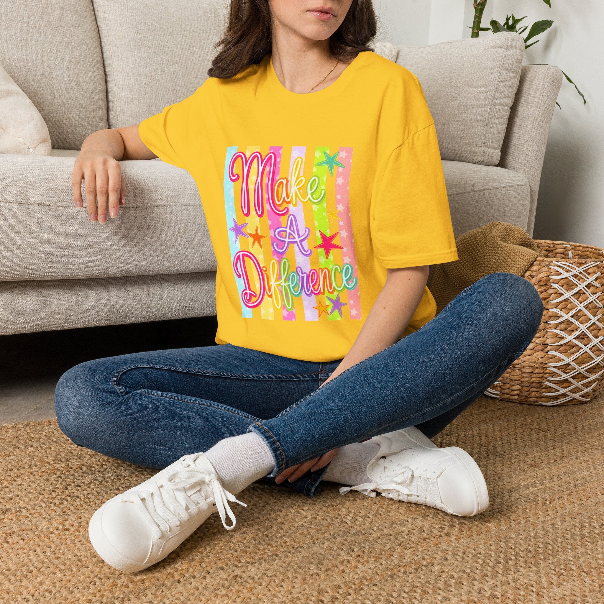 Make a Difference Tee - Gildan