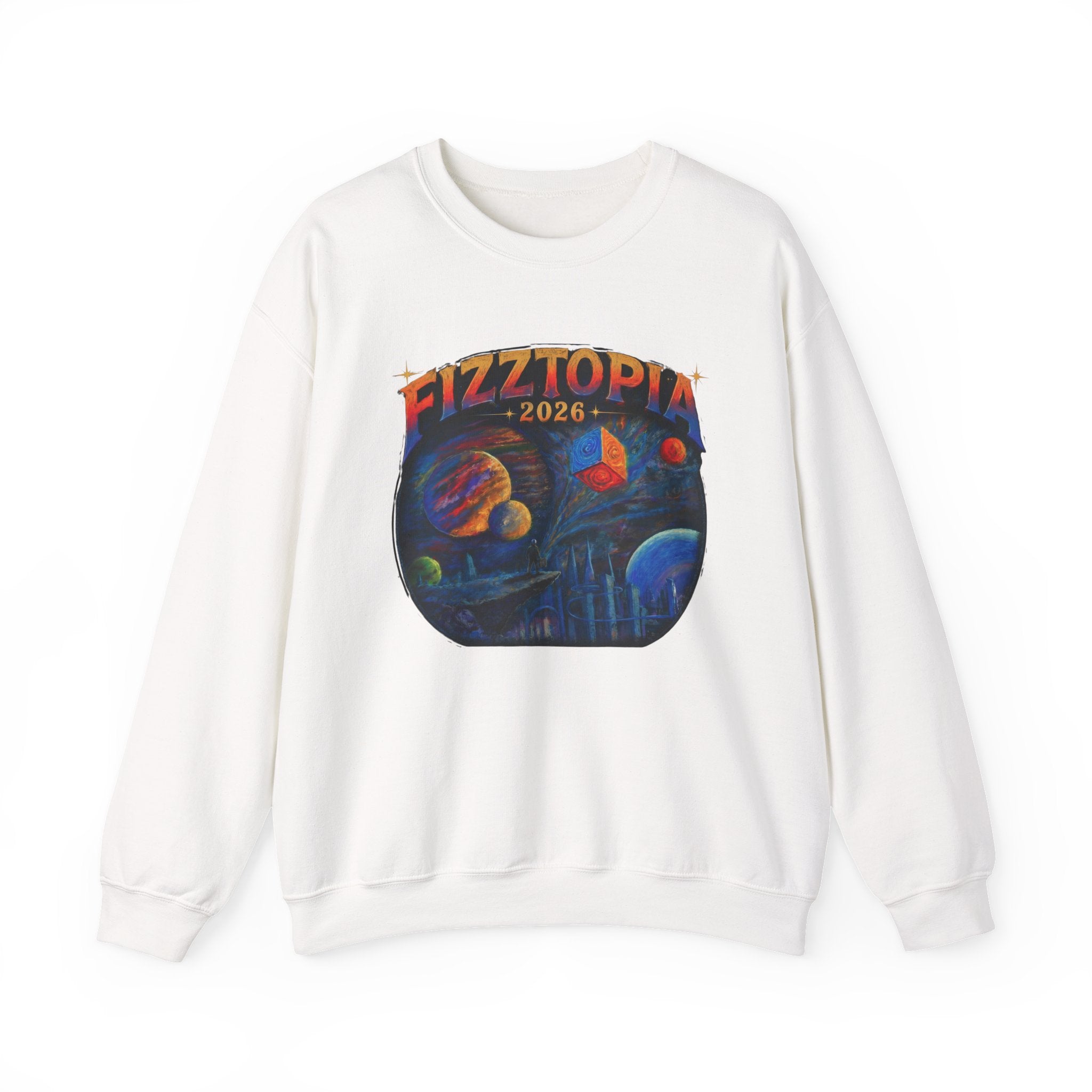 Daddy Ring Bomb's Fizztopia Galaxy Sweatshirt - Gildan