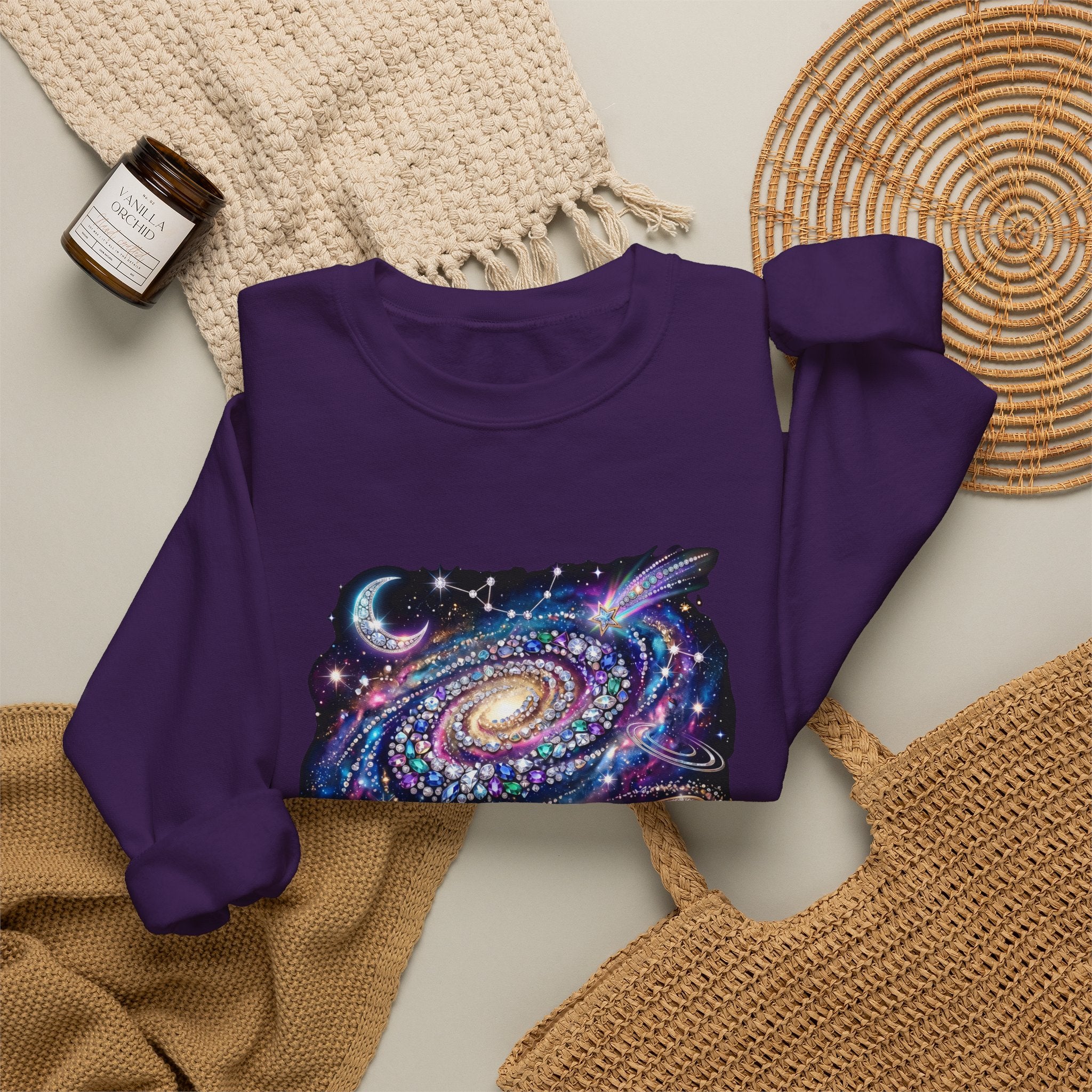 Obsidia Night Sky Sweatshirt - Gildan