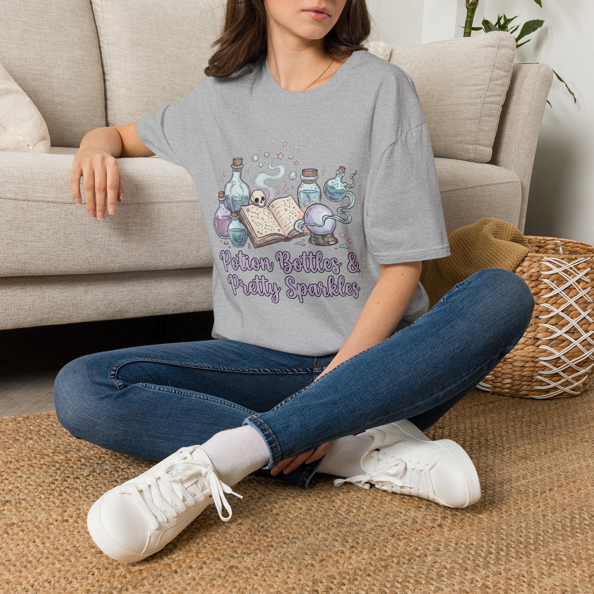 Potion Bottles and Pretty Sparkles Tee - Gildan