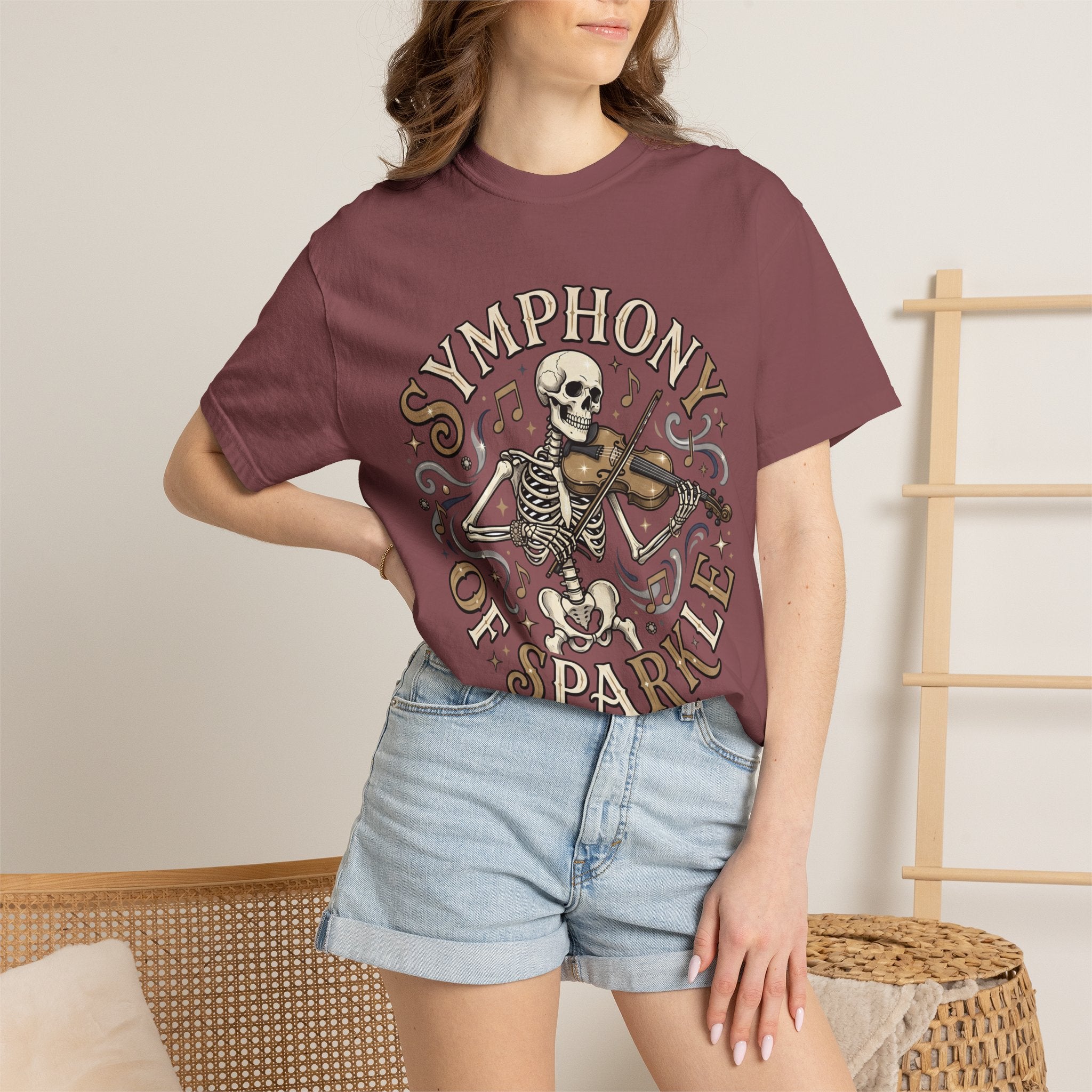 Symphony of Sparkle Tee (Round) - Comfort Colors