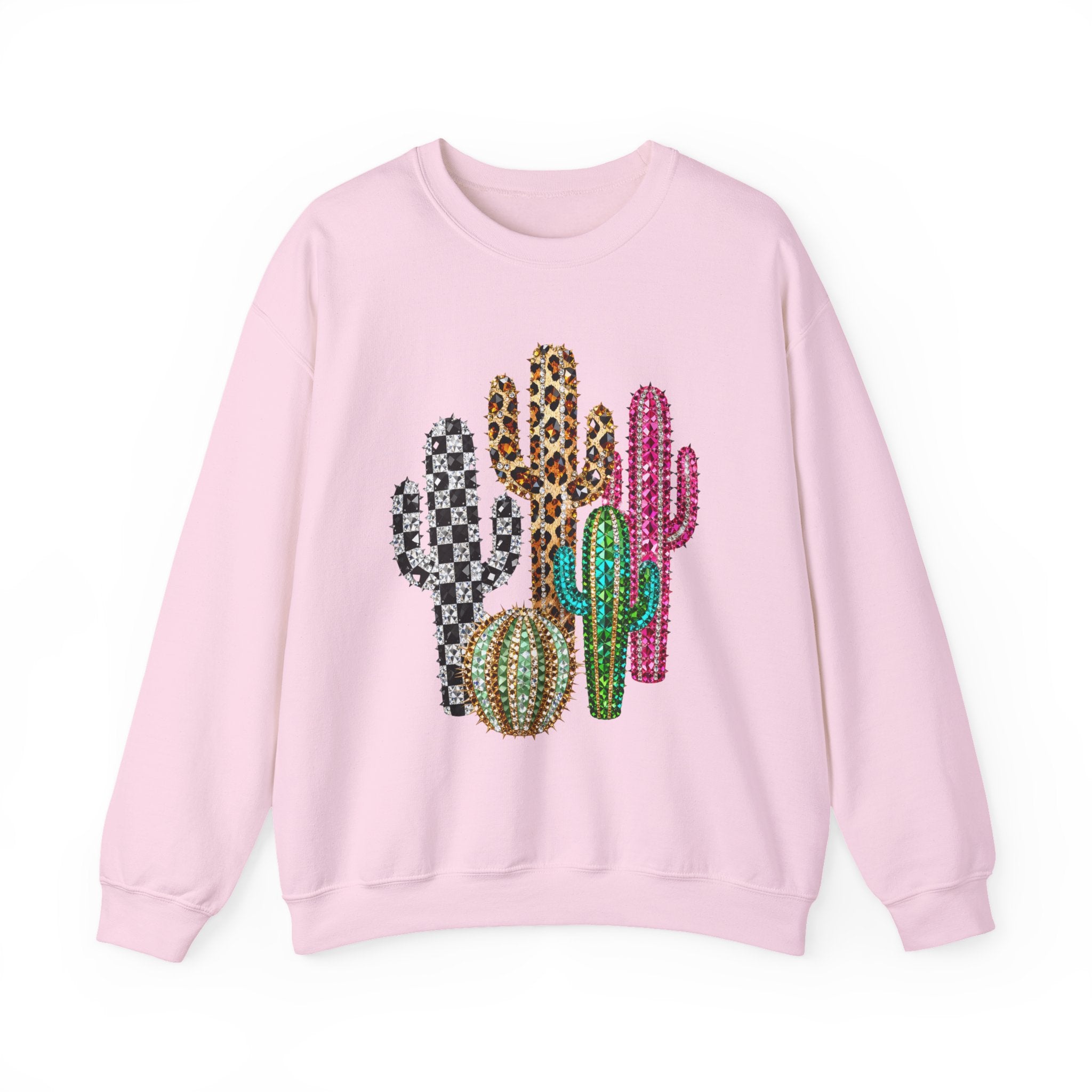The Jeweled Cactus Sweatshirt - Gildan