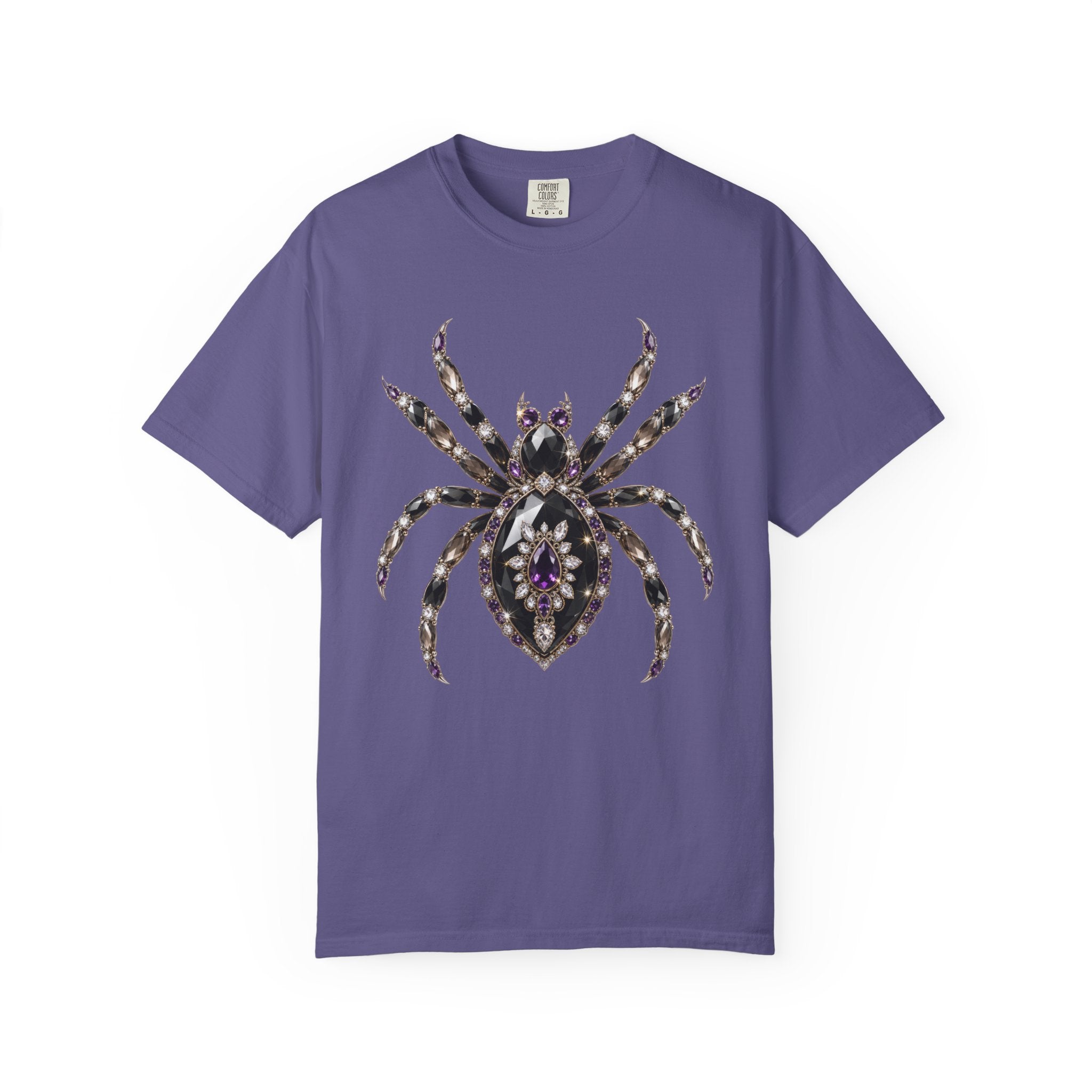 Jeweled Spider Tee - Comfort Colors