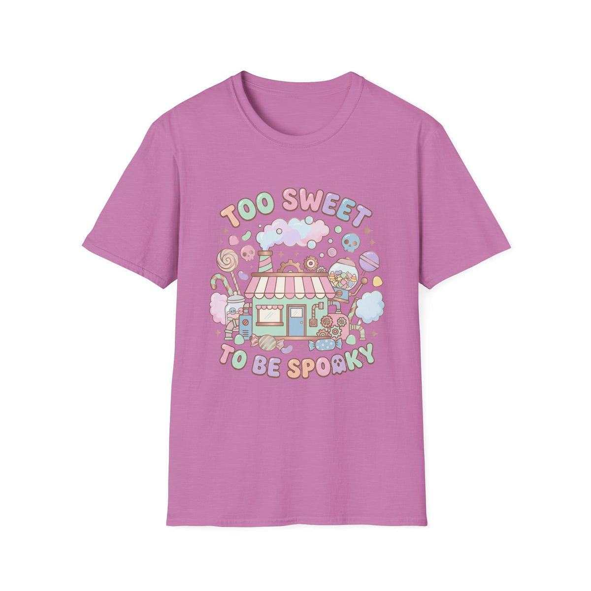 Too Sweet To Be Spooky Tee - Gildan