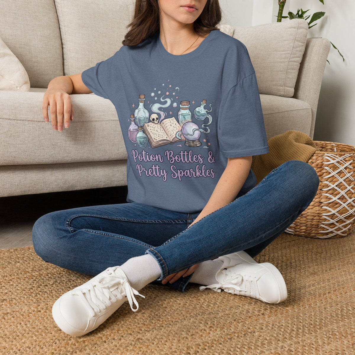 Potion Bottles and Pretty Sparkles Tee - Gildan