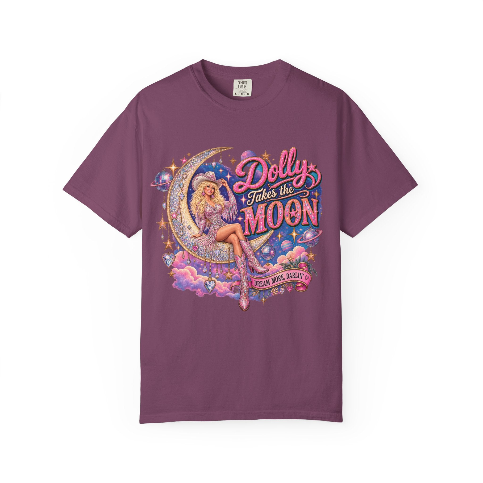 Dolly Takes The Moon Tee