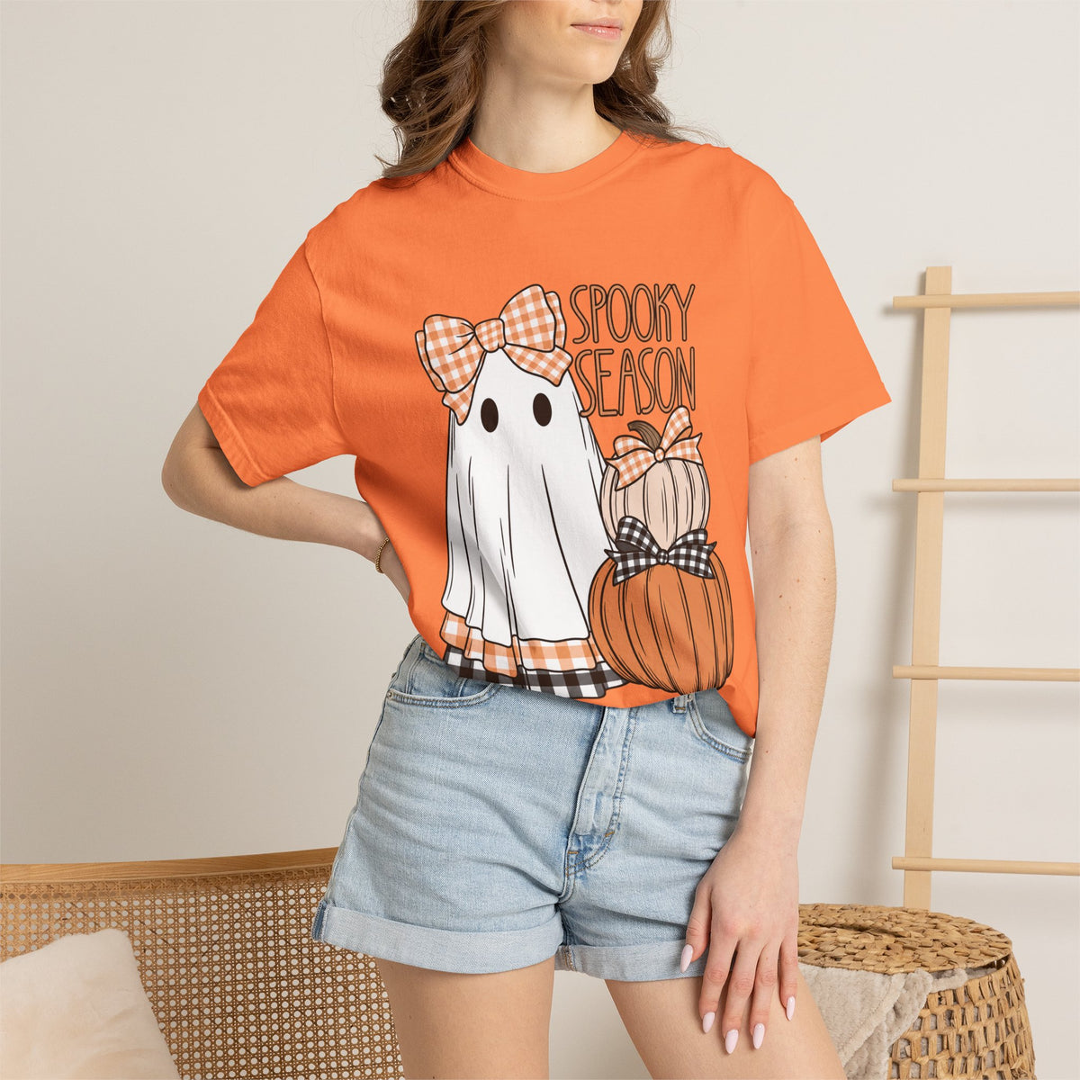 The Bow Ghost Tee - Comfort Colors