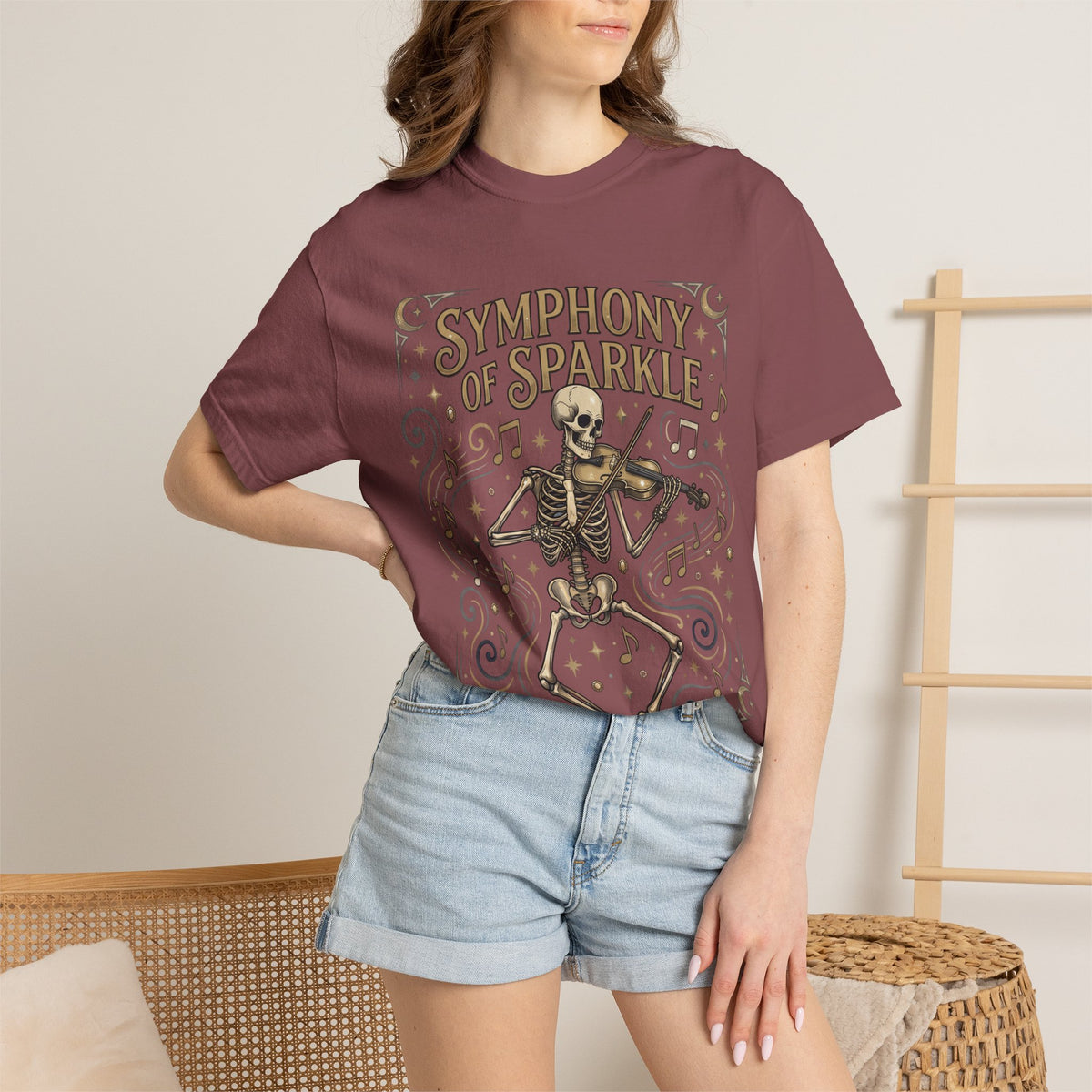 Symphony of Sparkle Tee (Rectangle) - Comfort Colors