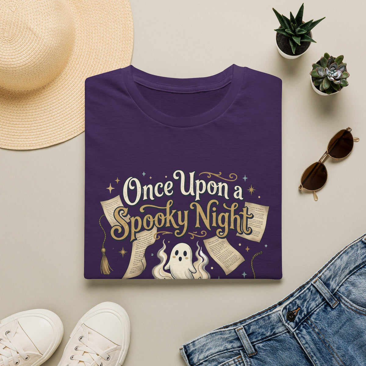 Once Upon a Spooky Night Tee - Gildan
