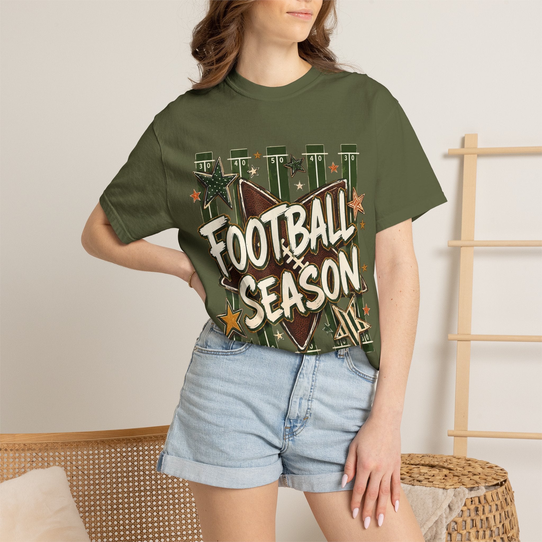 Football Season Tee - Comfort Colors