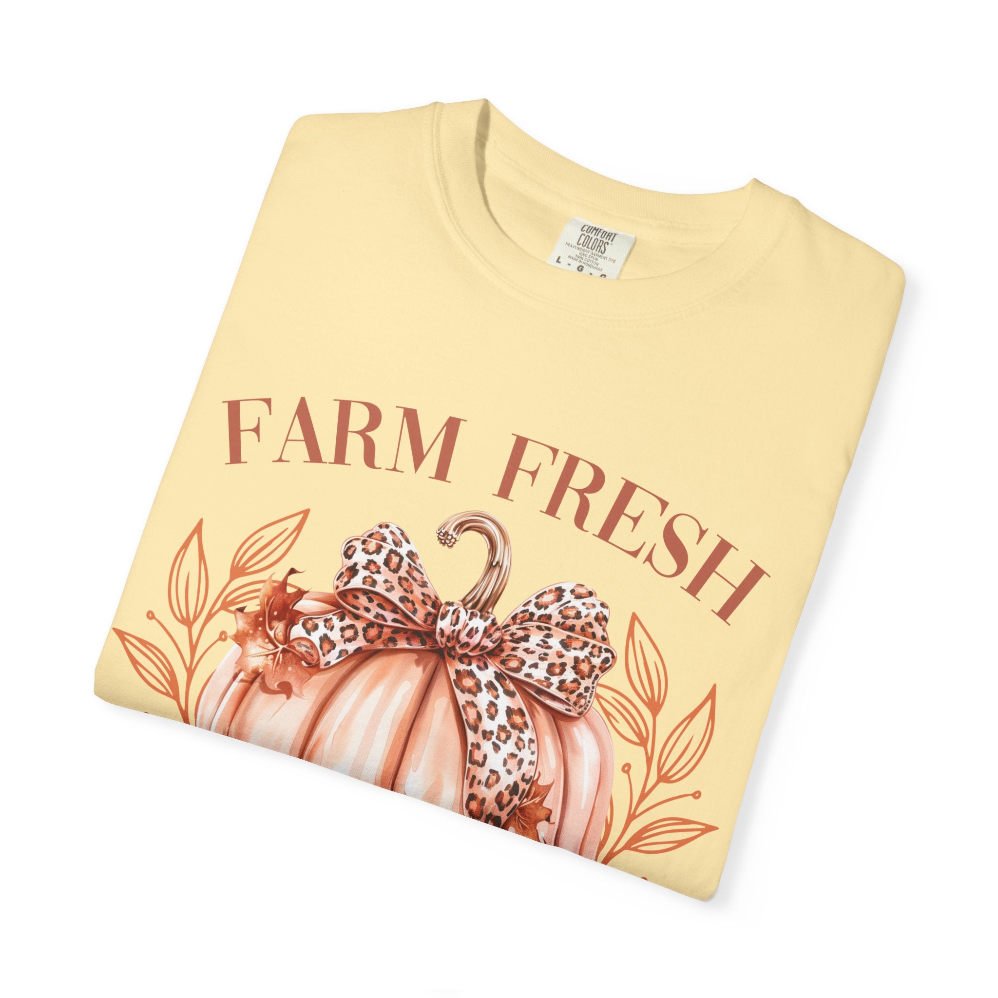Farm Fresh Pumpkins Tee - Comfort Colors