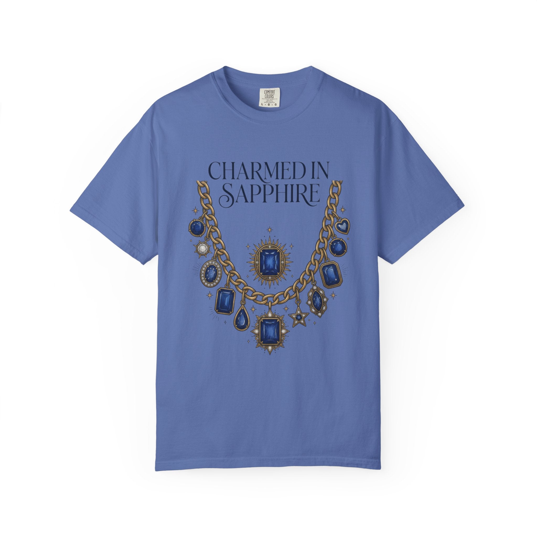 Charmed in Sapphire Tee - Comfort Colors