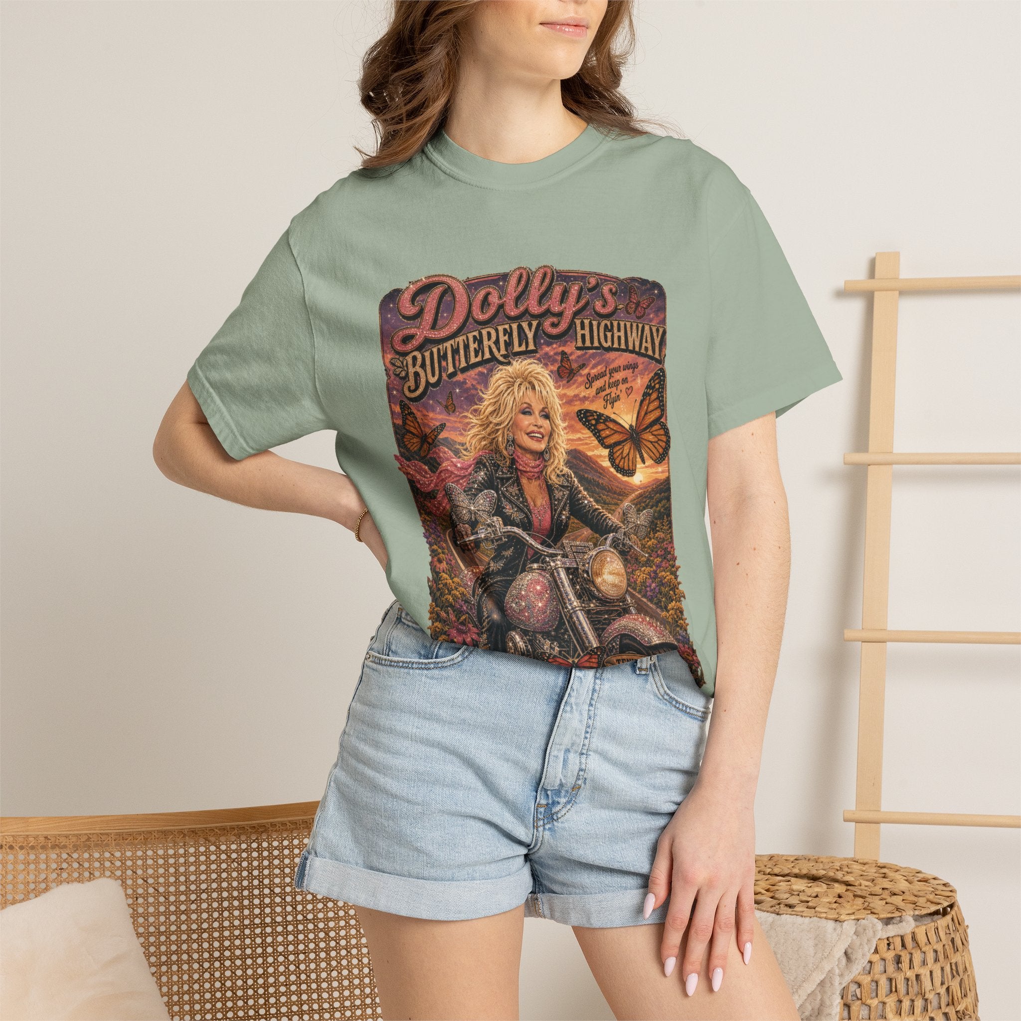 Dolly's Butterfly Highway Tee