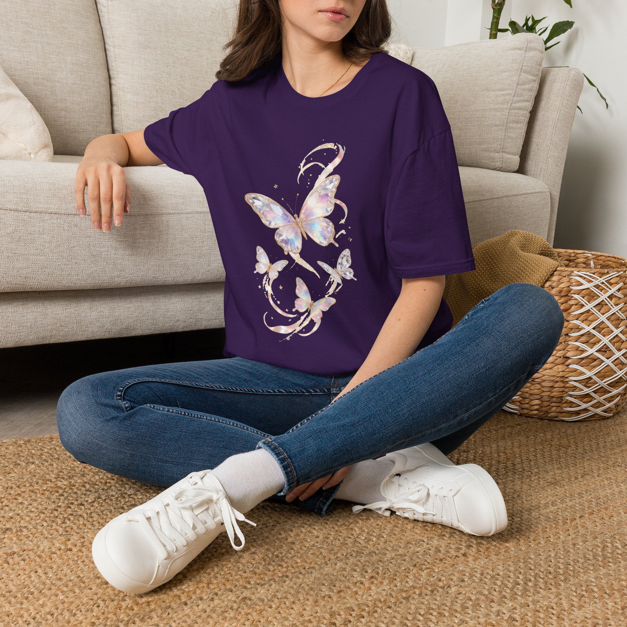 Halo Butterfly Tee - Gildan