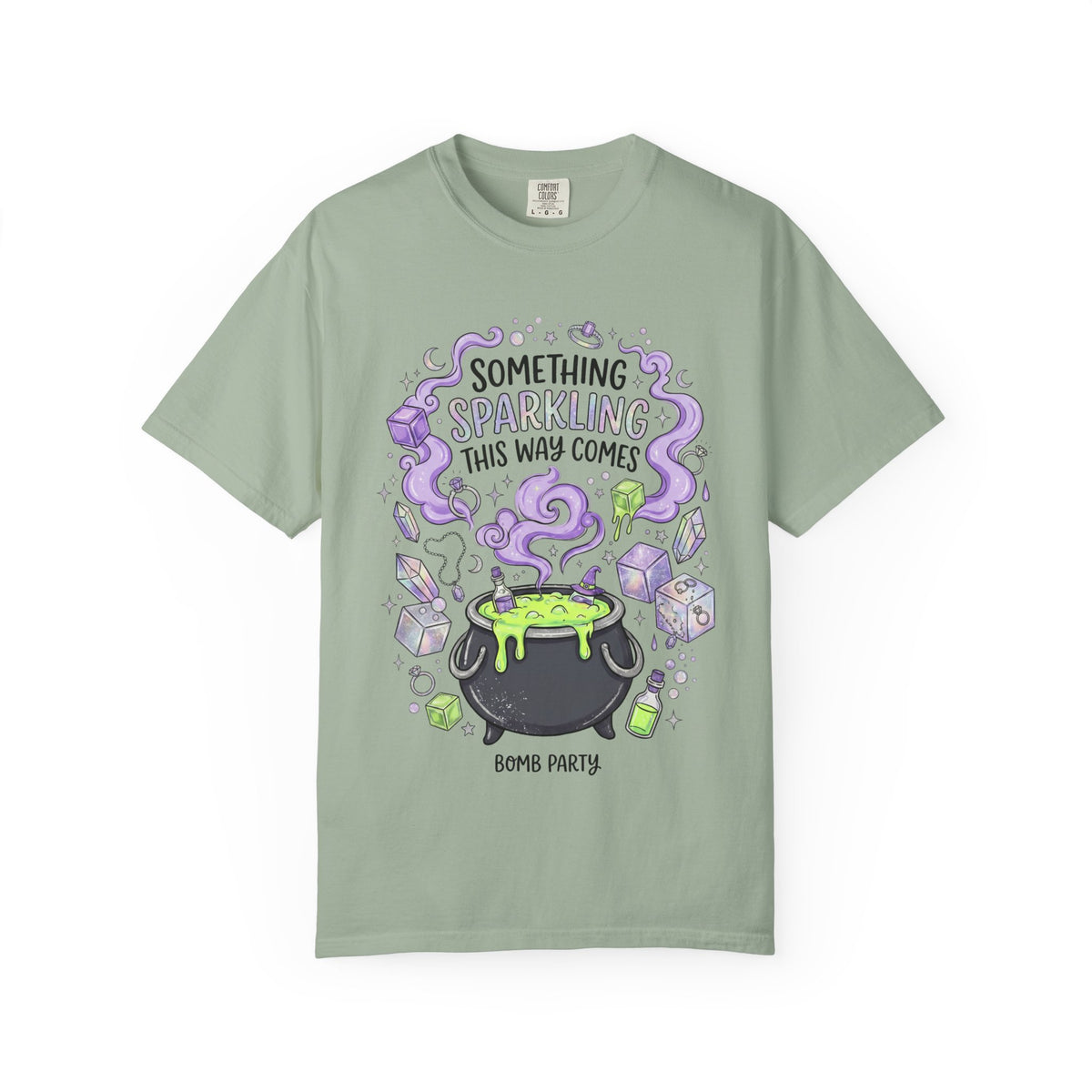 The Spooky Cauldron Tee - Comfort Colors
