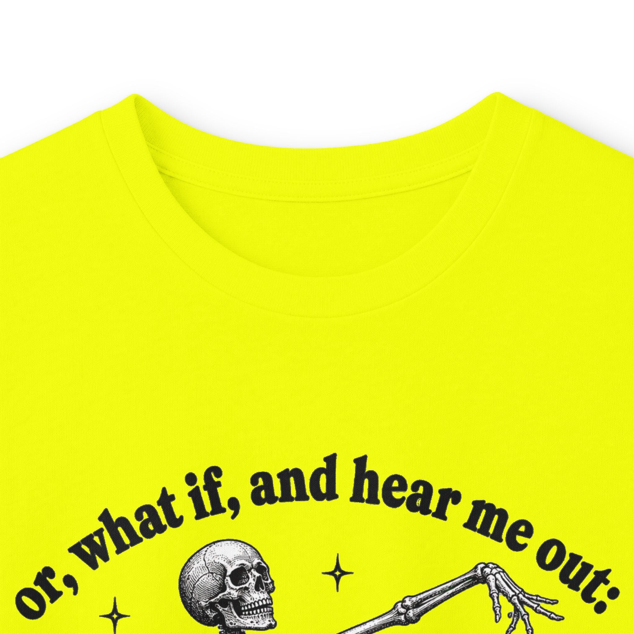 Or What If No Long Sleeve Tee -Gildan