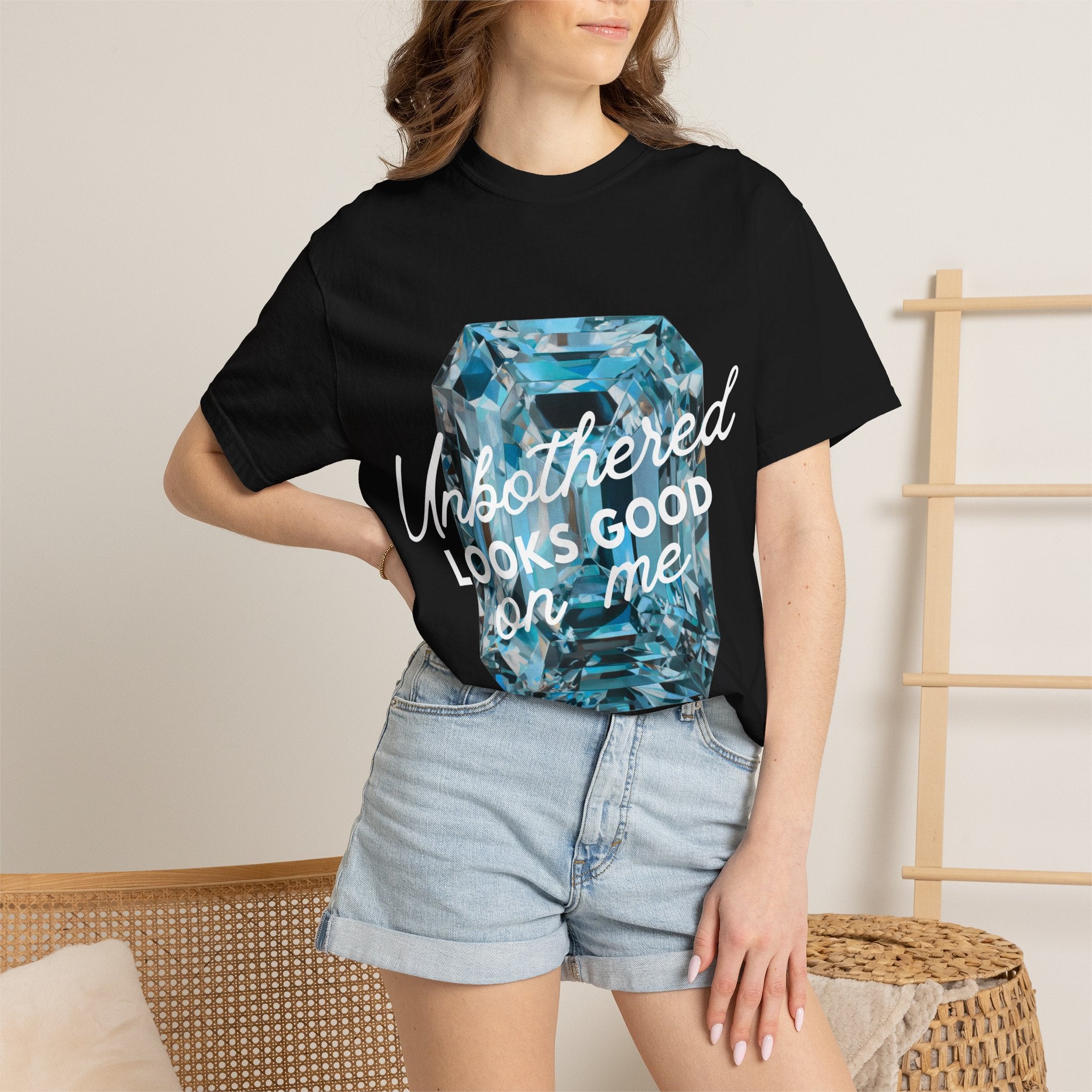 Unbothered Looks Good Tee - Comfort Colors