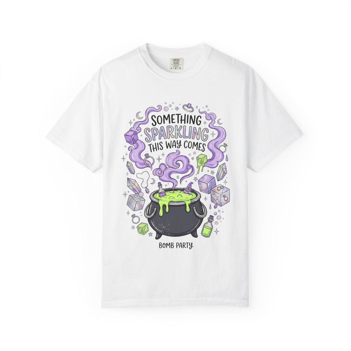 The Spooky Cauldron Tee - Comfort Colors