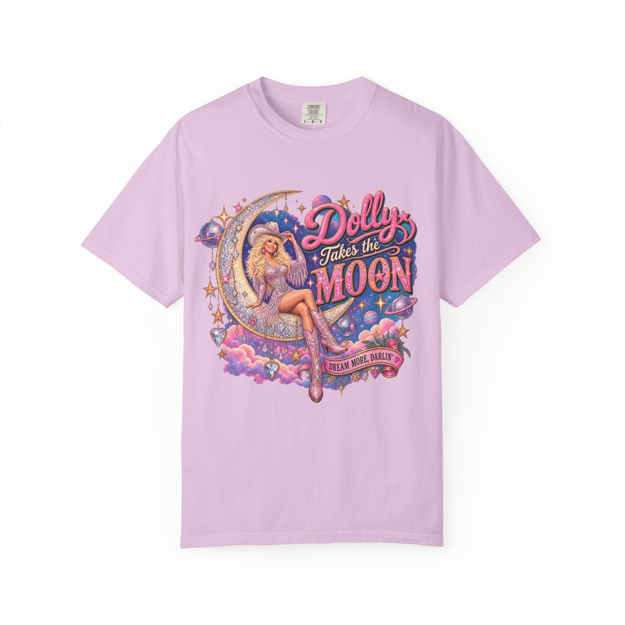 Dolly Takes The Moon Tee