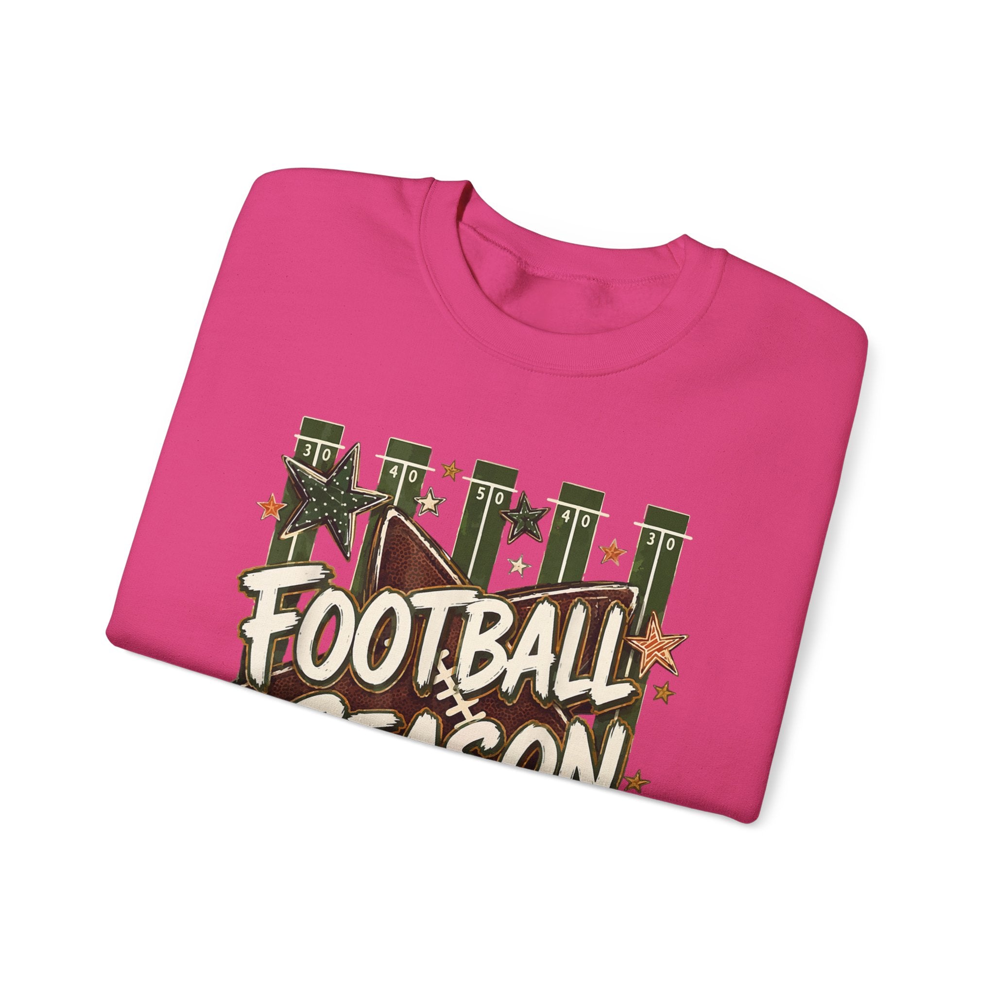 Football Season Sweatshirt - Gildan