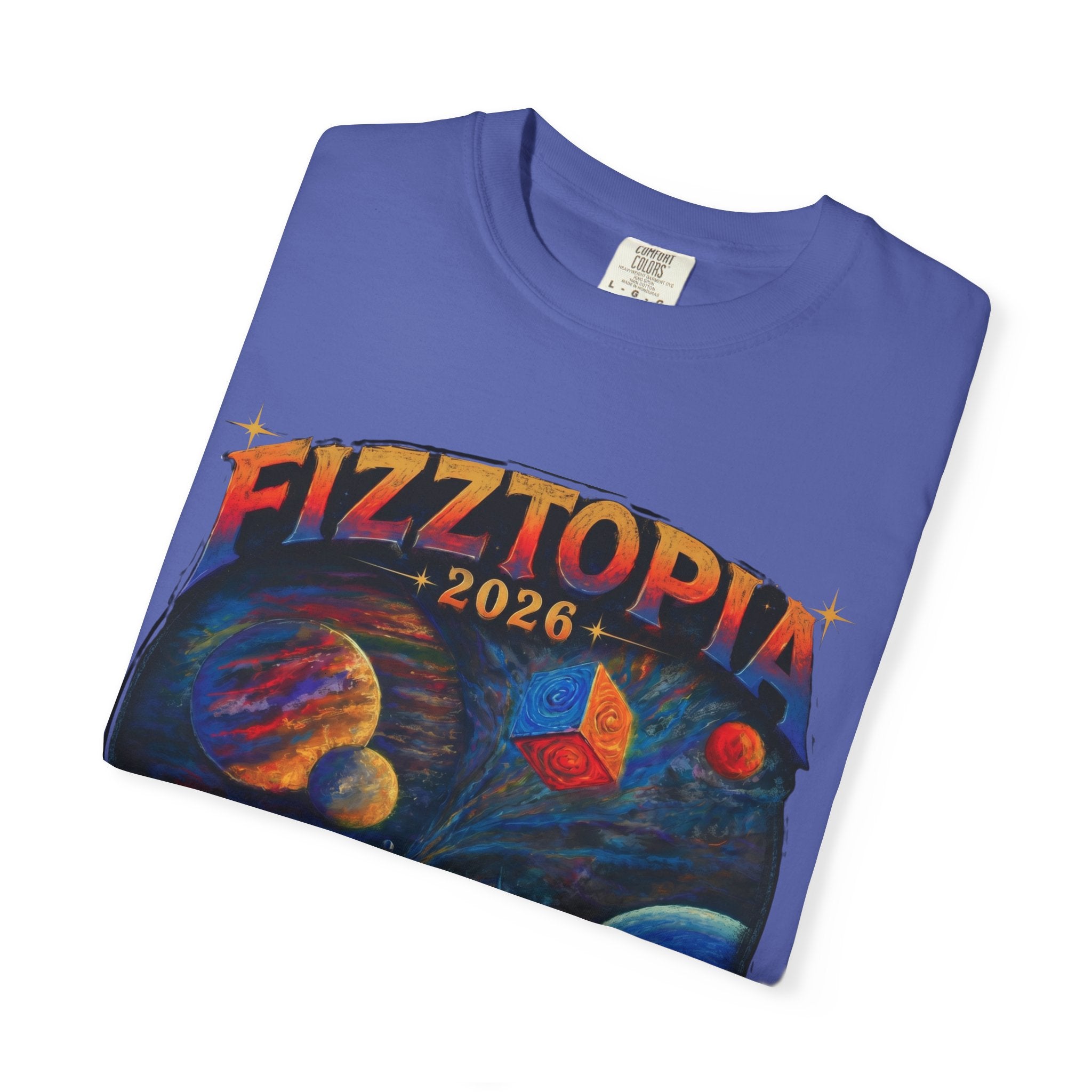 Daddy Ring Bomb's Fizztopia Galaxy Shirt - Comfort Colors