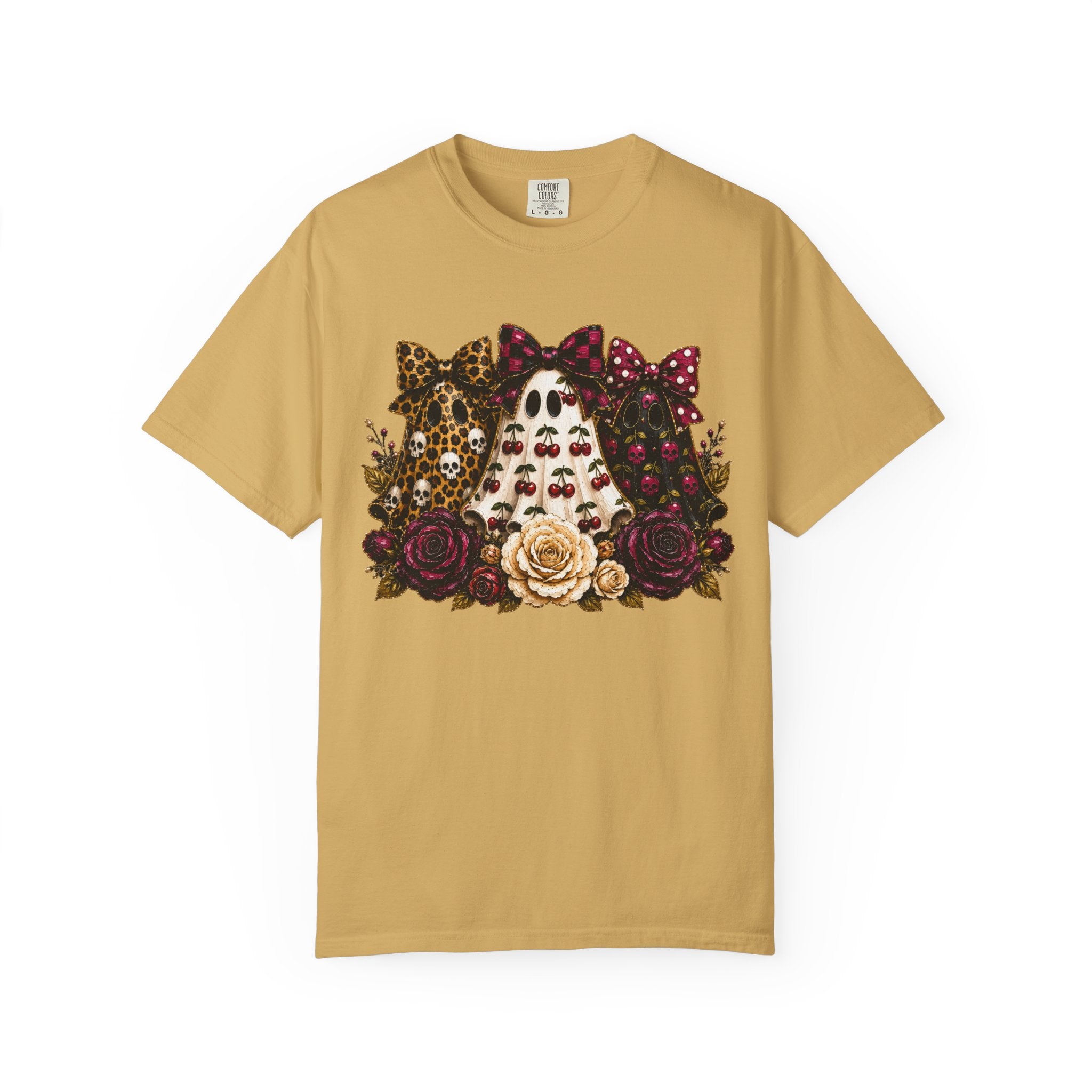 Cherry Ghosts Tee - Comfort Colors