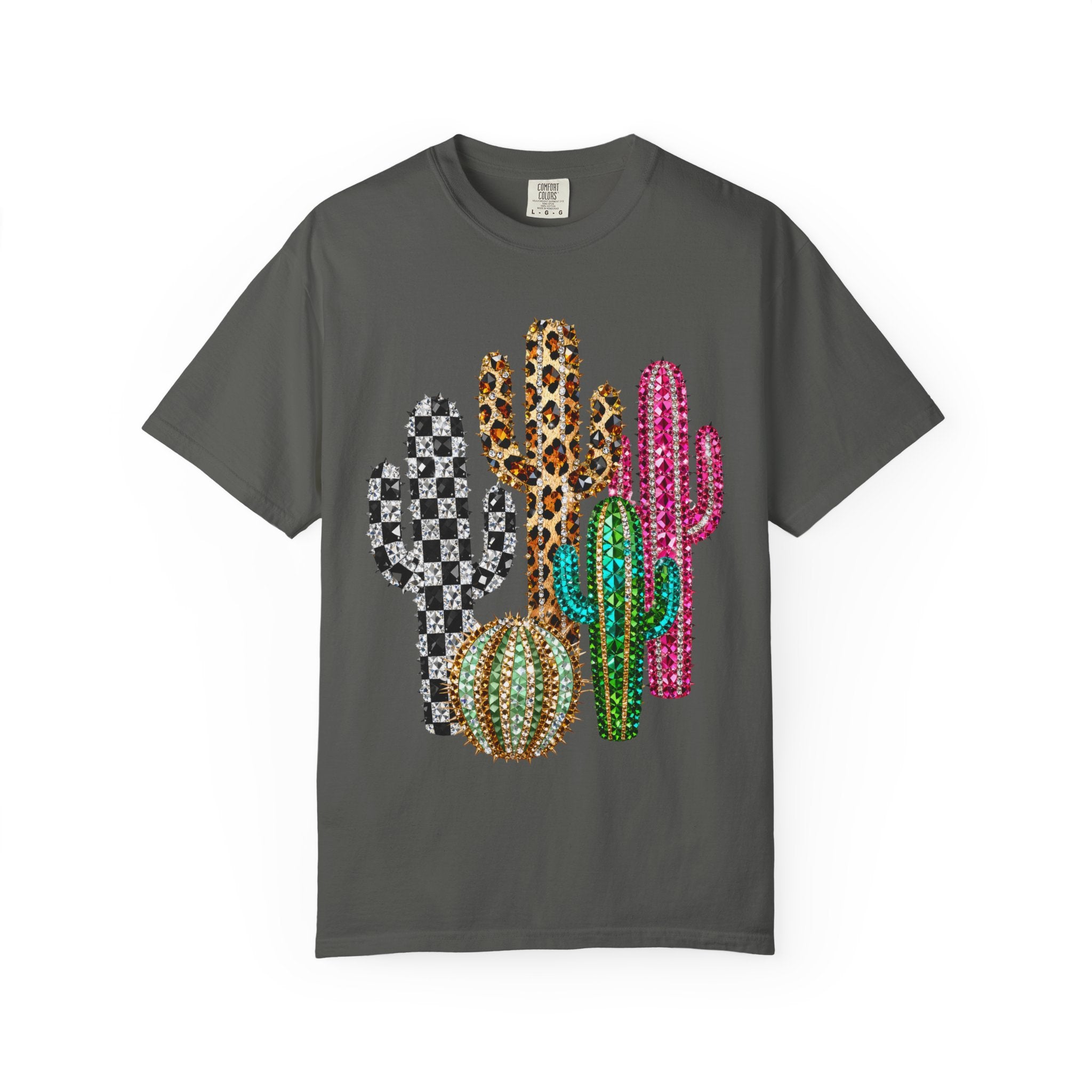 The Jeweled Cactus Tee - Comfort Colors