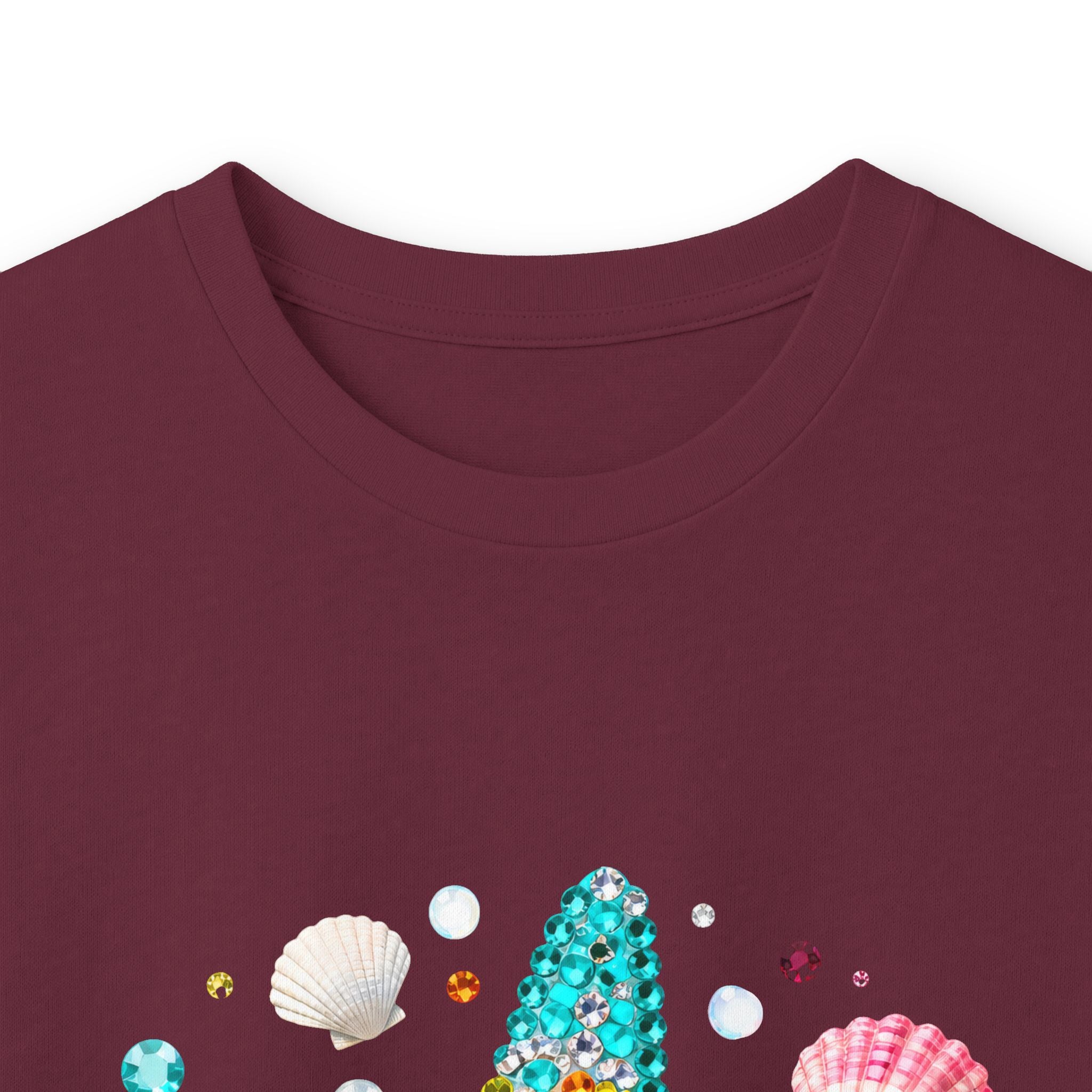 Jeweled Starfish Long Sleeve Tee - Gildan