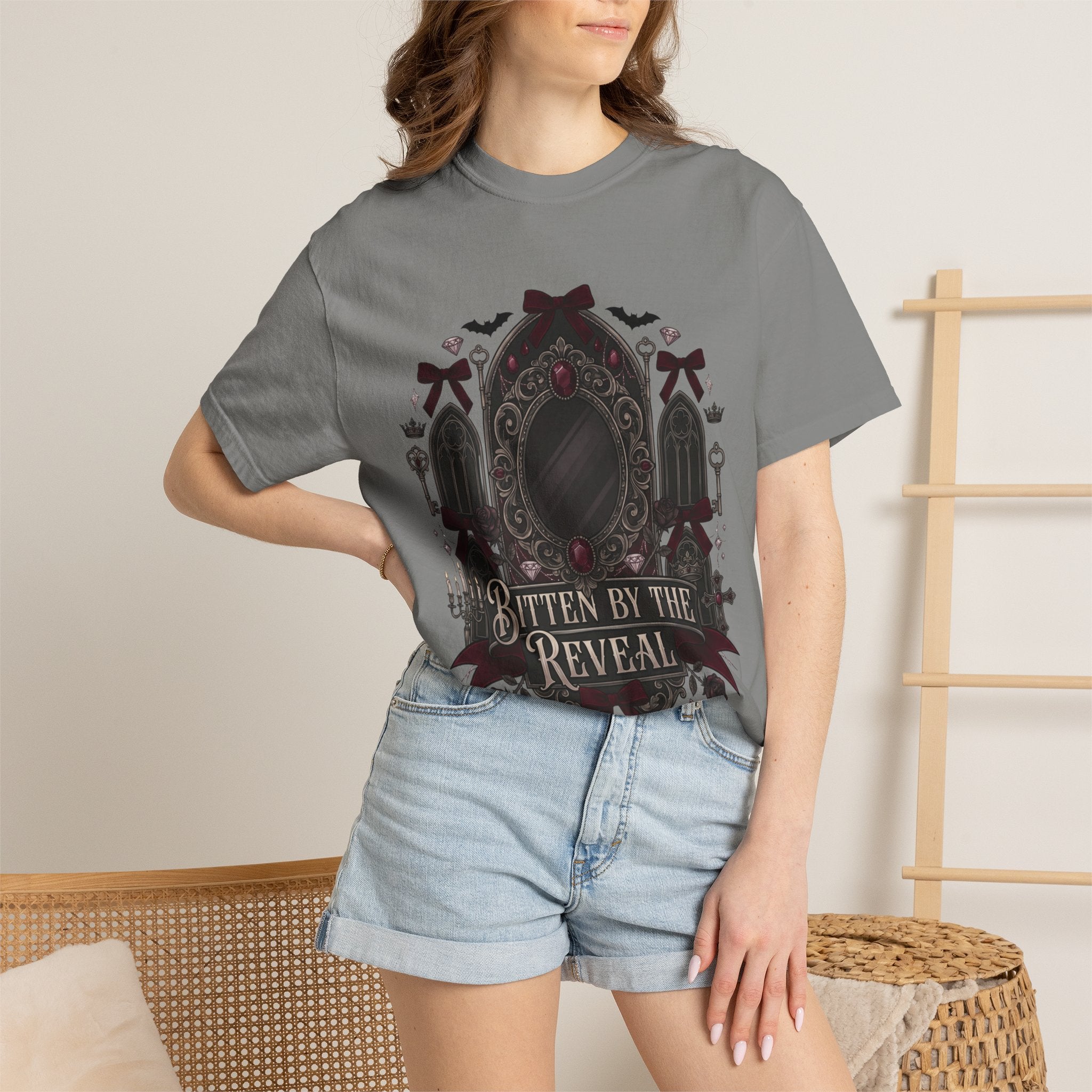 Bitten By The Reveal Tee - Comfort Colors