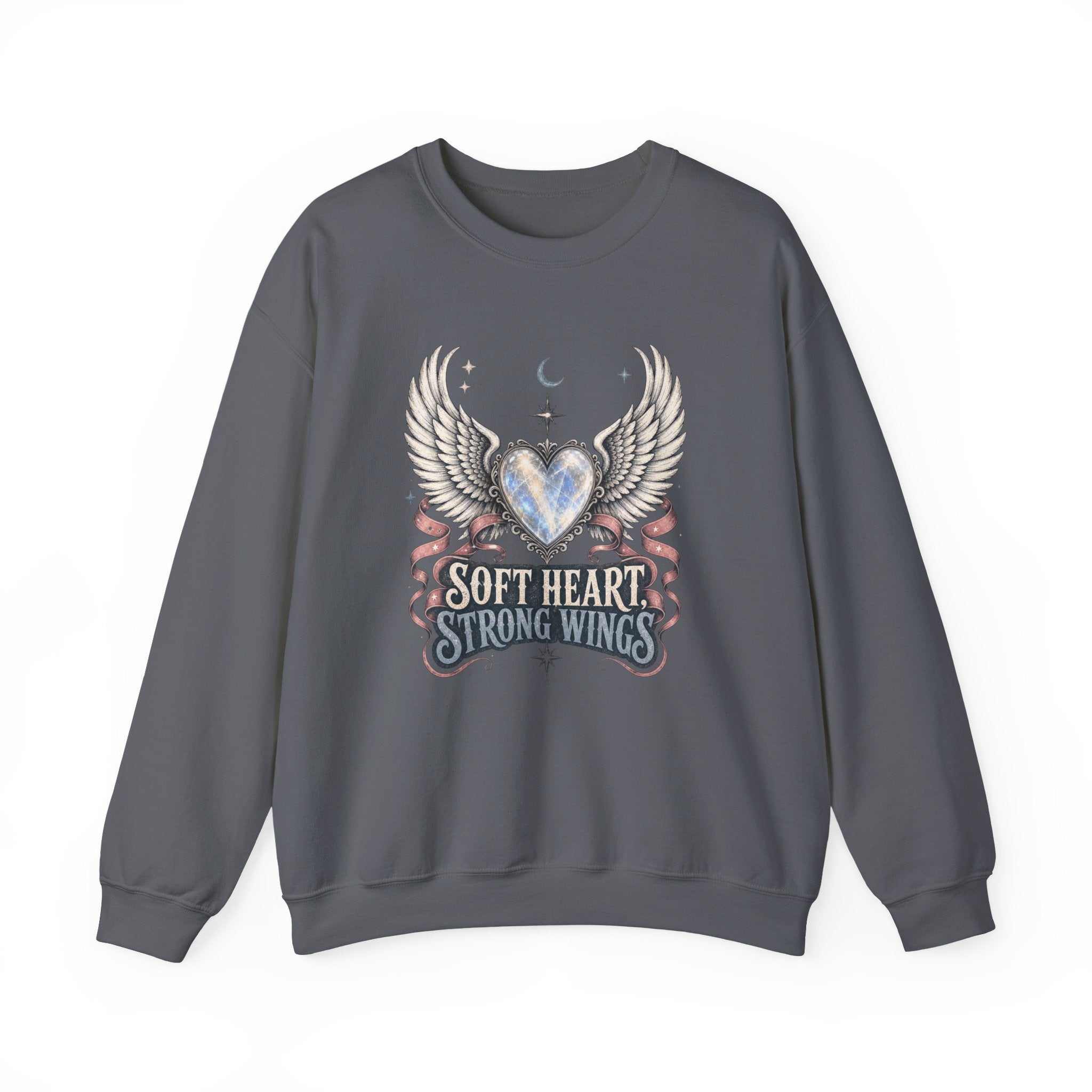 Soft Heart Strong Wings Sweatshirt - Gildan
