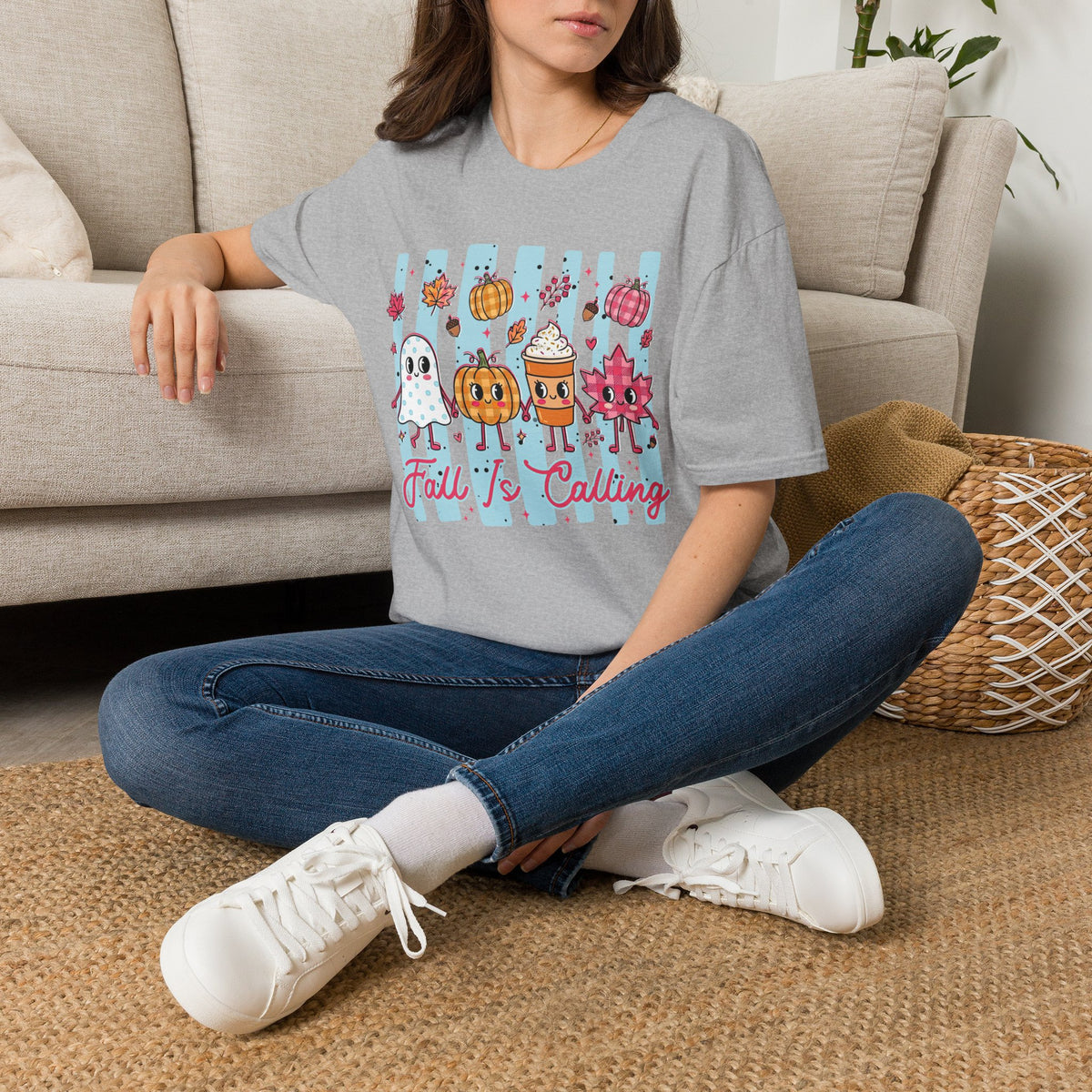 Fall Is Calling Tee - Gildan