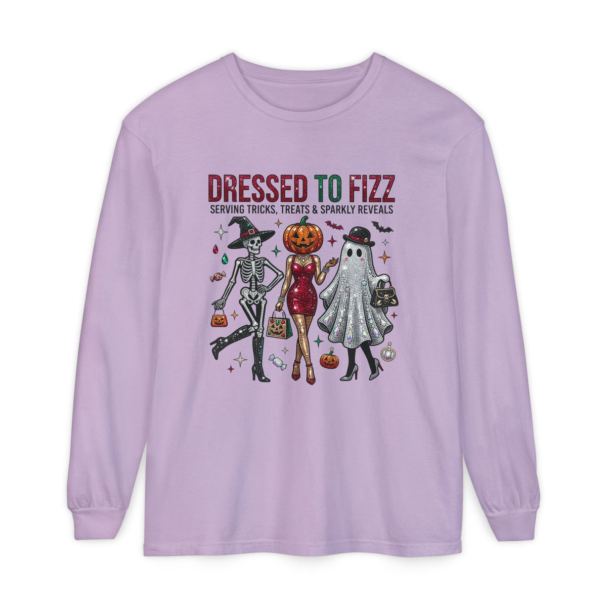 Dressed To Fizz Long Sleeve - Comfort Colors
