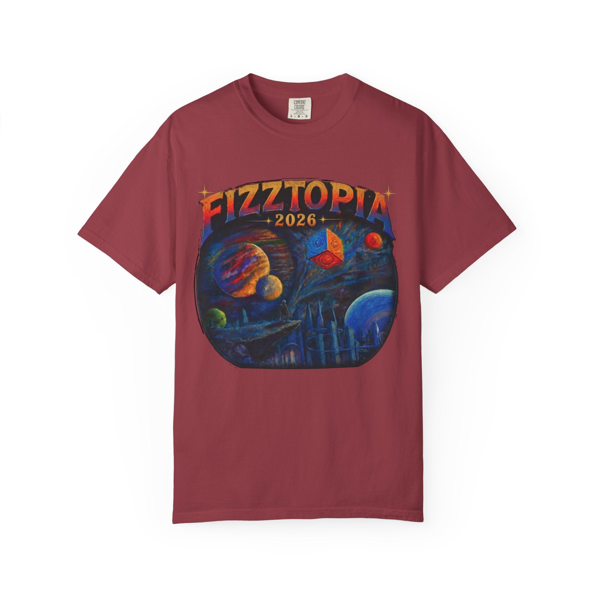 Daddy Ring Bomb's Fizztopia Galaxy Shirt - Comfort Colors